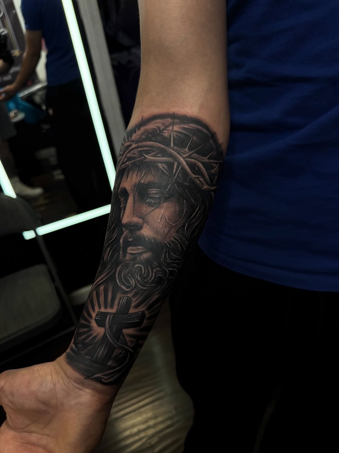 Realism tattoo on the forearm by @samg_tat2s, San Diego, California