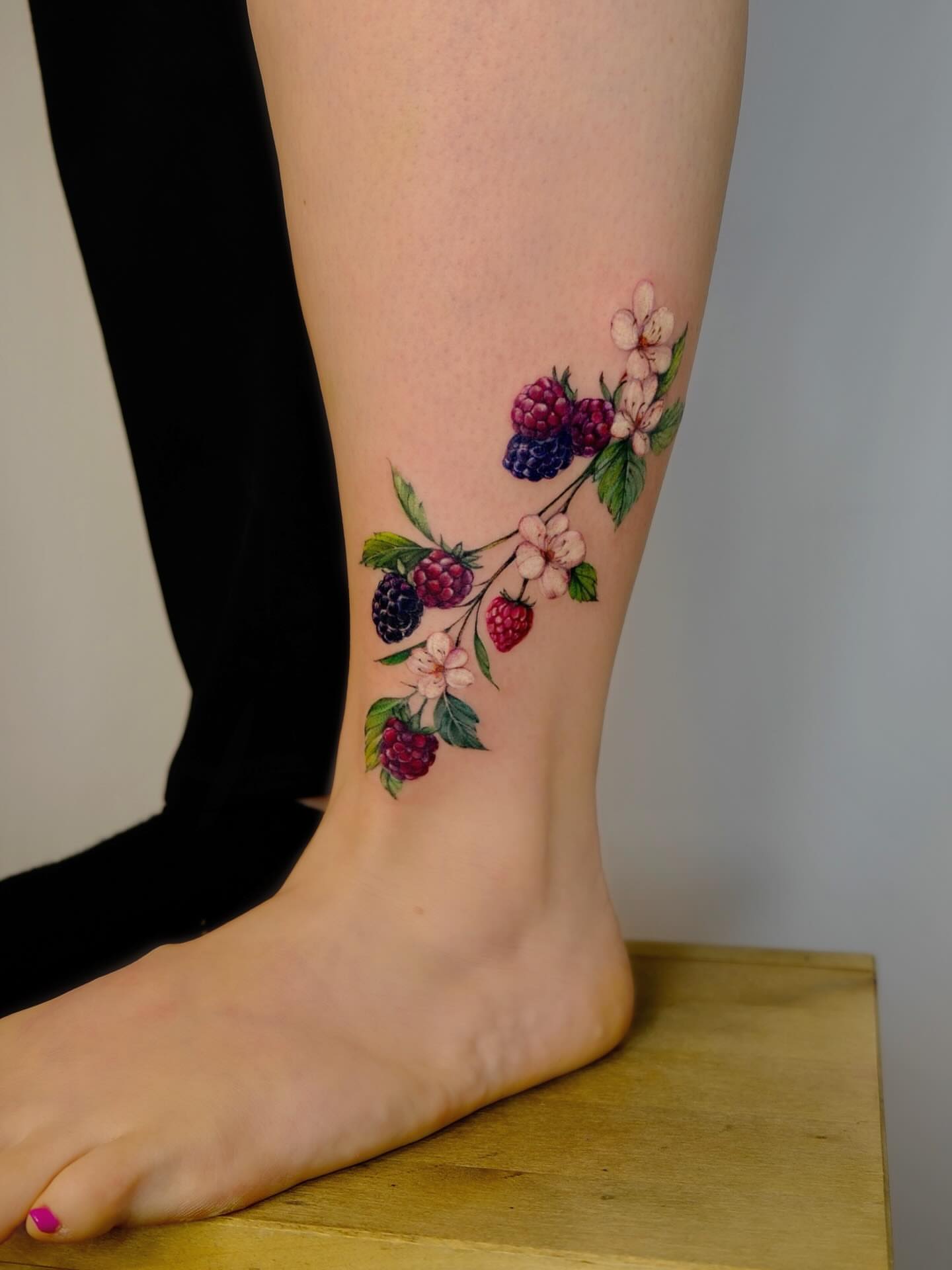 Tattoo by @shishkina_art โ watercolor