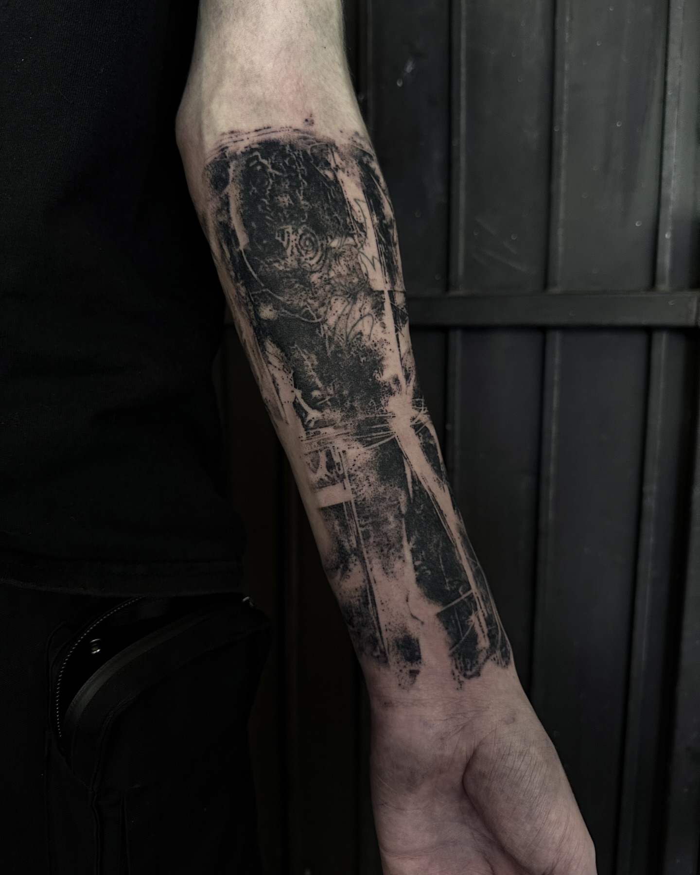Tattoo by @9ti_________ — black_and_grey, dark_realism