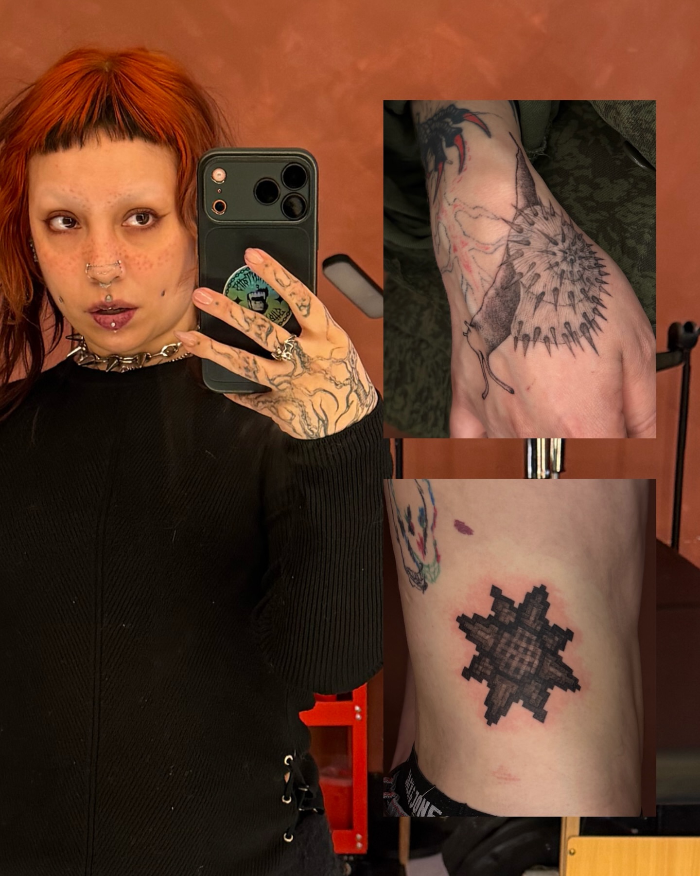 Tattoo by @vsgoblintatts — dotwork