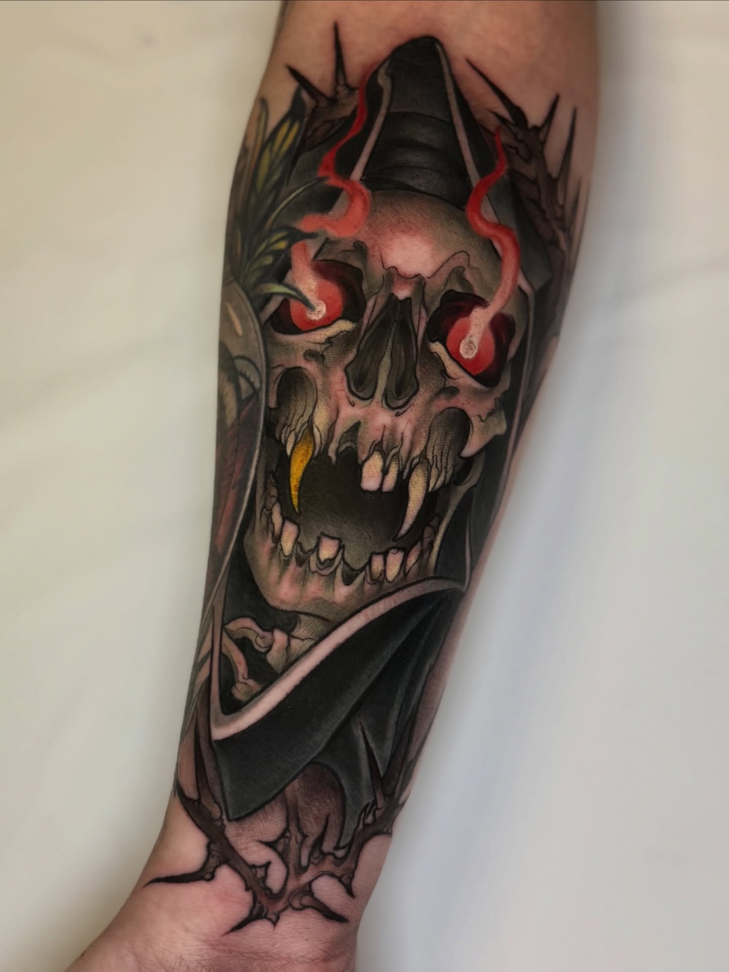 Tattoo by @xtoughtittytattoox — dark_realism