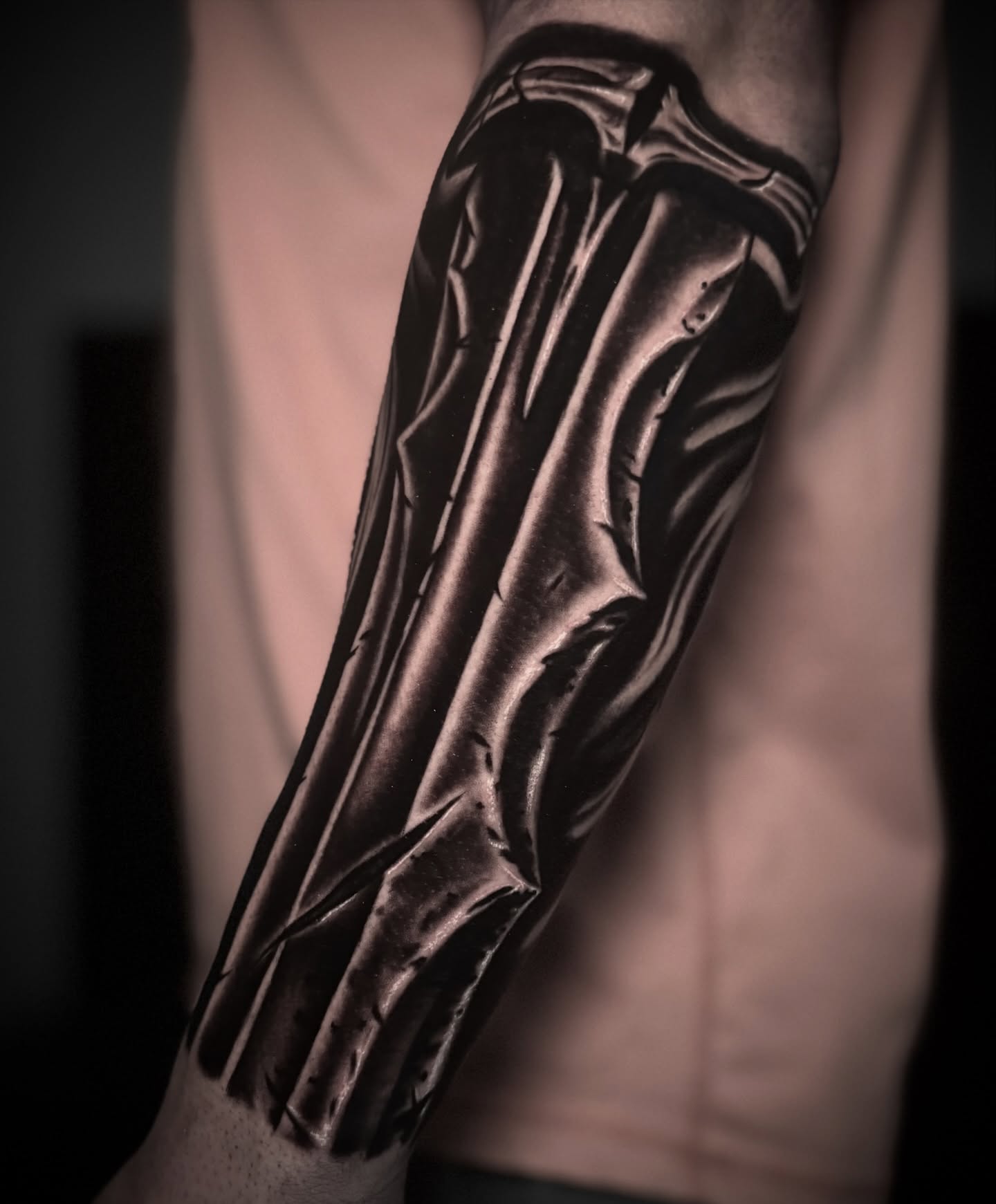 Tattoo by @blakeferonetattoo β black_and_grey