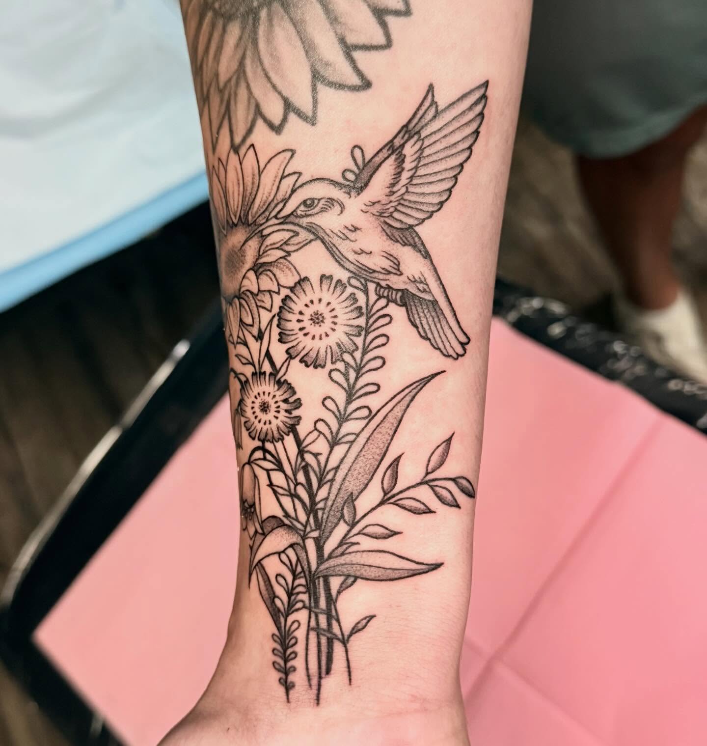 Tattoo by @miachristattoo — black_and_grey