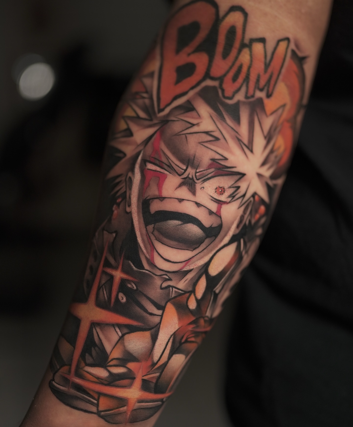 Tattoo by @hideaki.ink — anime