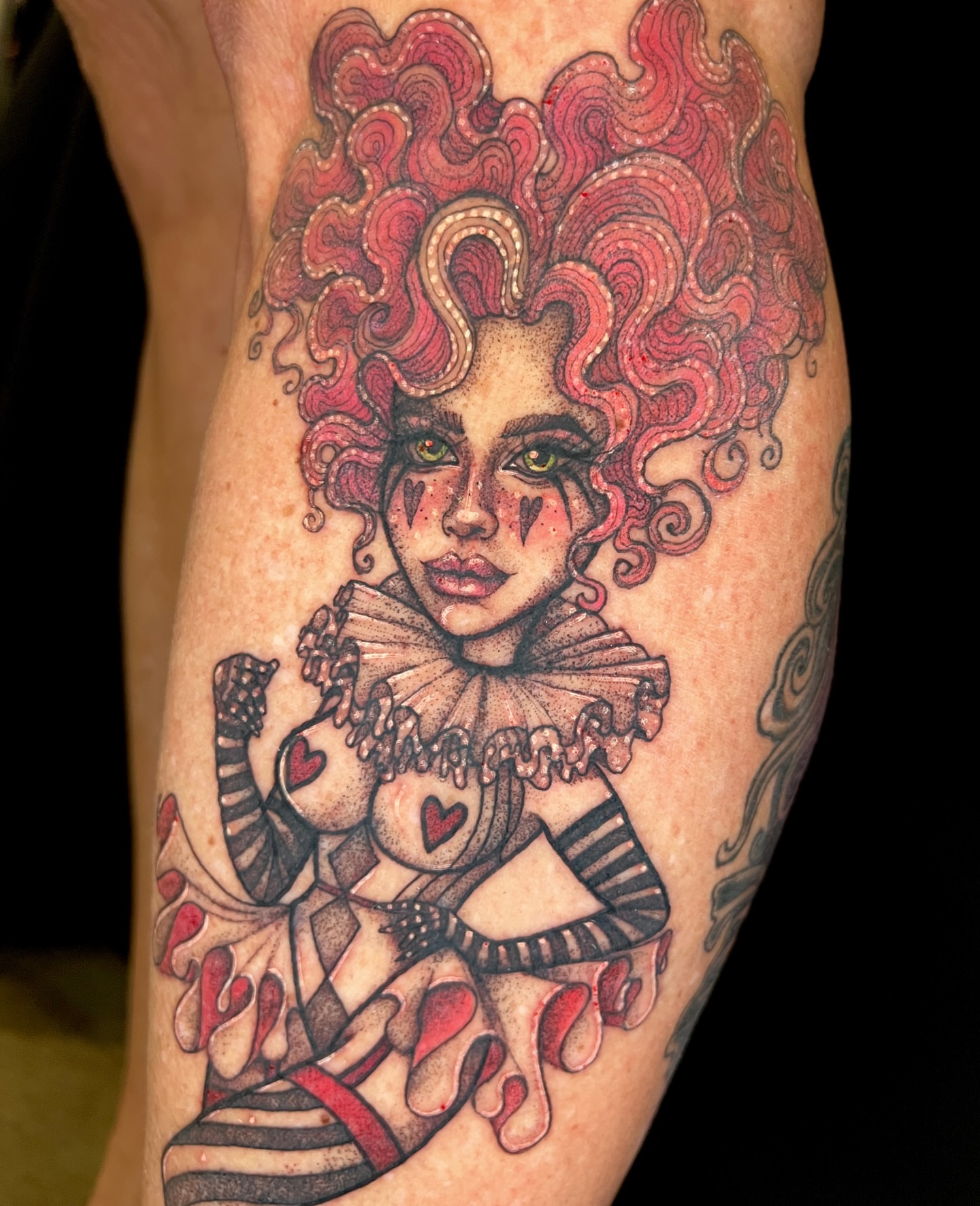 Tattoo by @patakota_ — american_traditional, dotwork