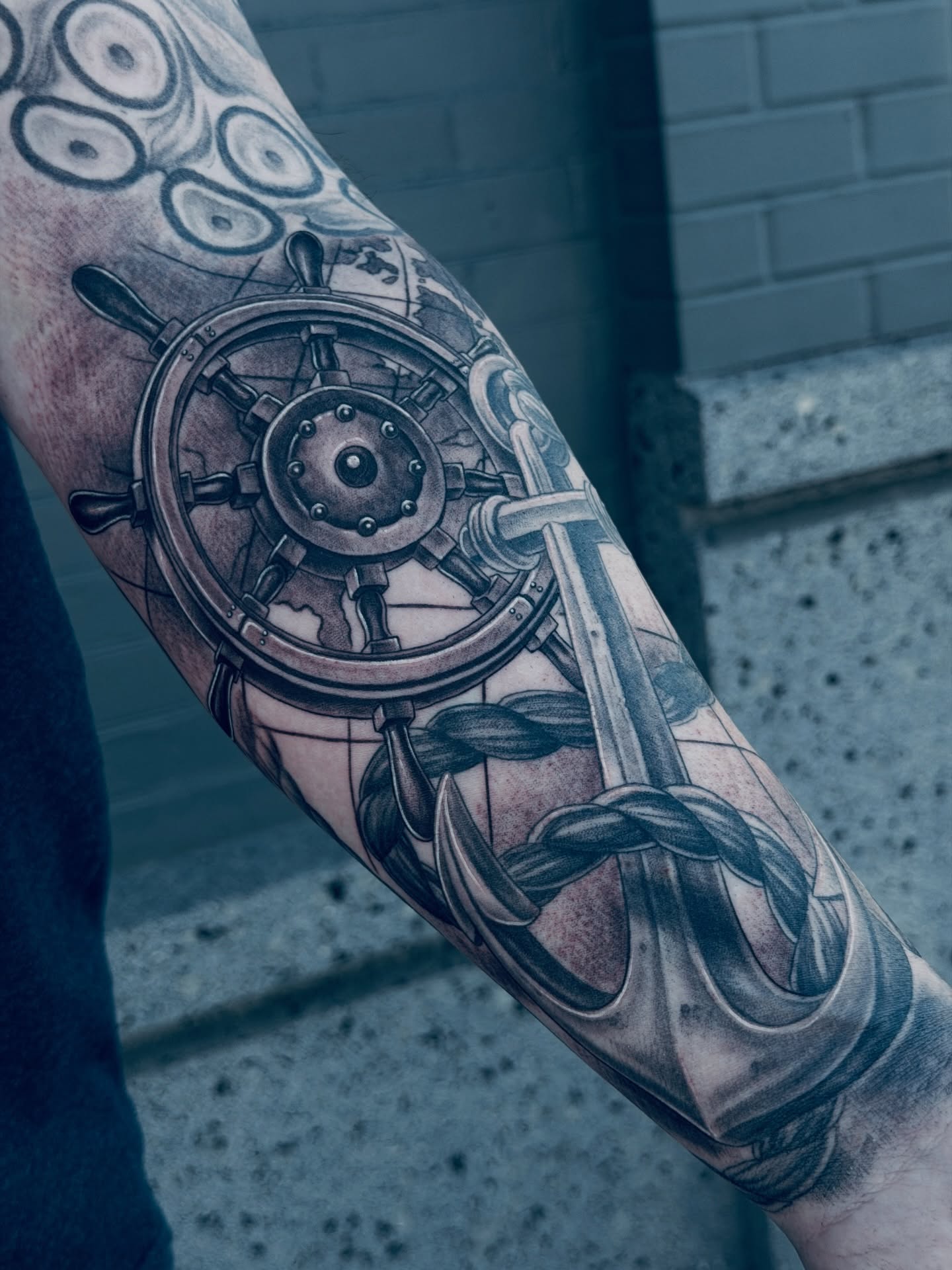 Tattoo by @p_casillasarte β black_and_grey, realism