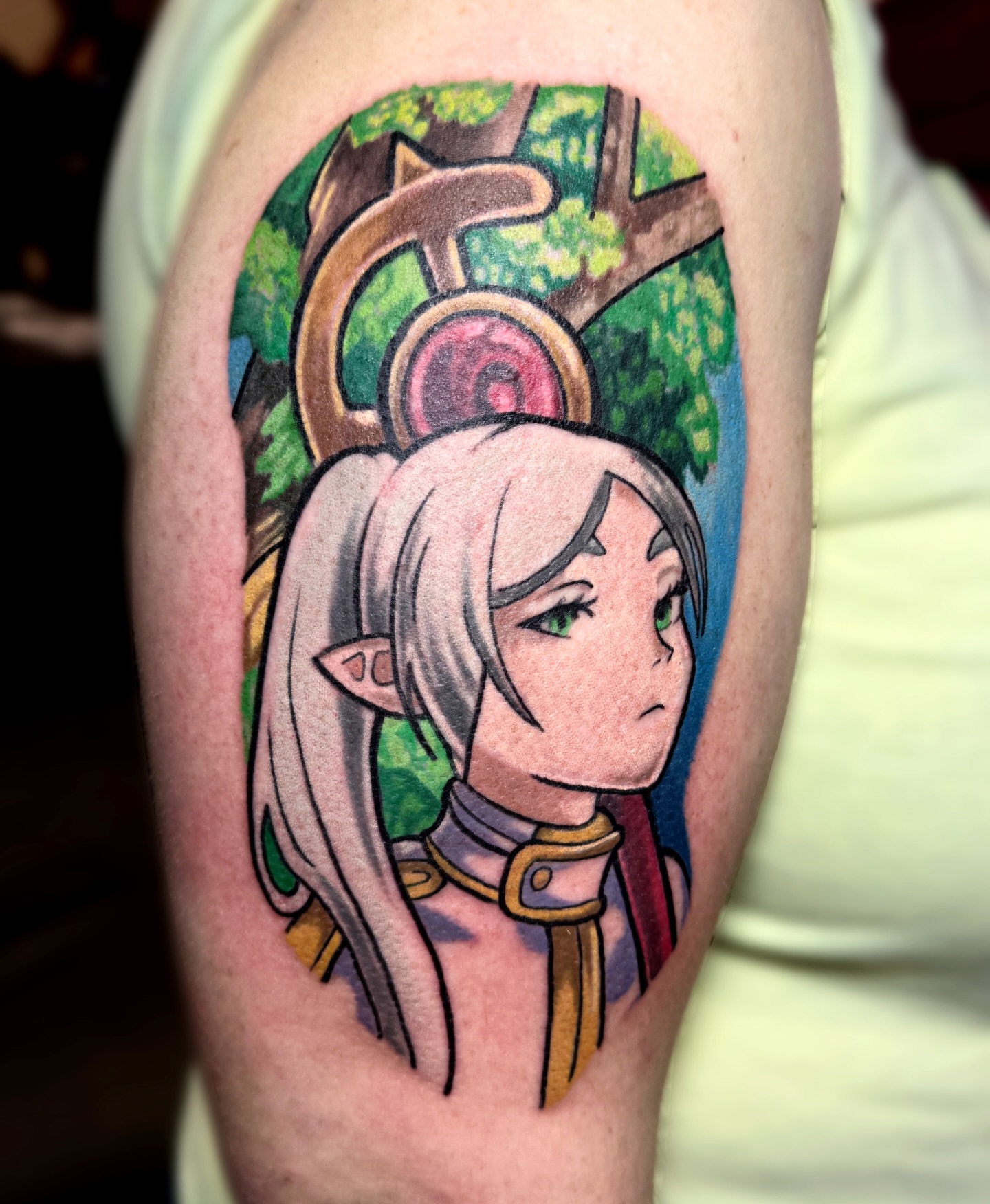 Tattoo by @kuntrevolution — anime