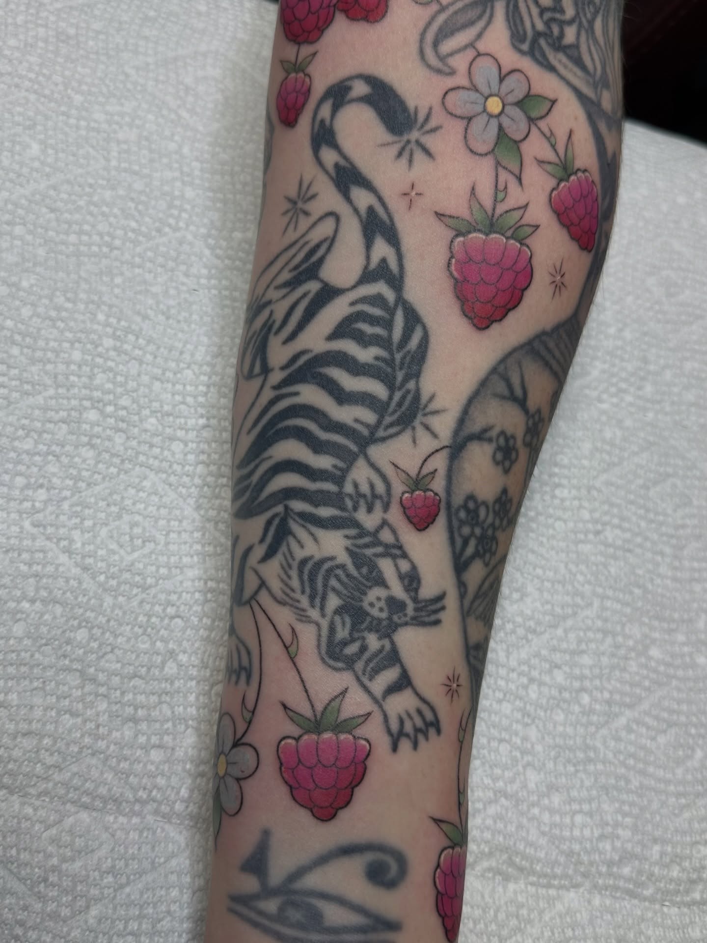 Tattoo by @tiffany.btattoos — american_traditional, black_and_grey