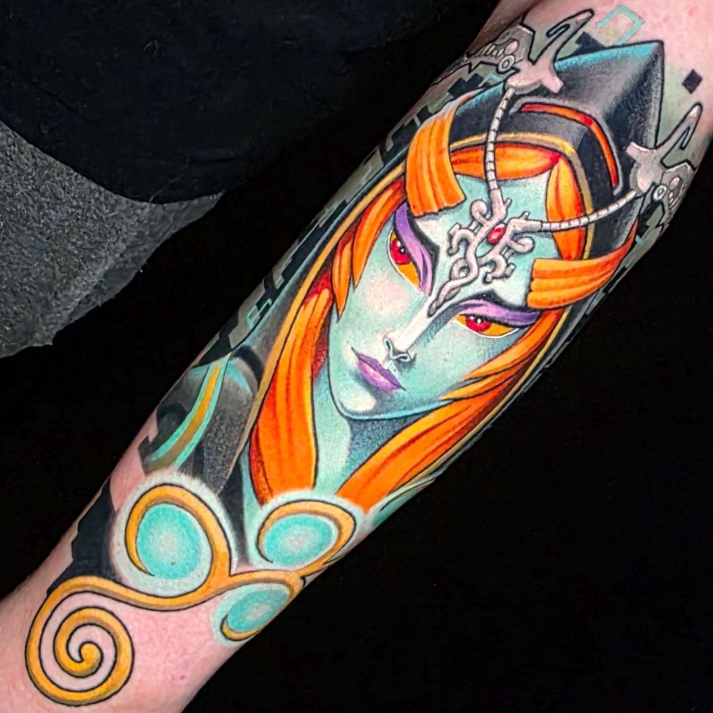 Tattoo by @coryhandtattoos โ anime, realism