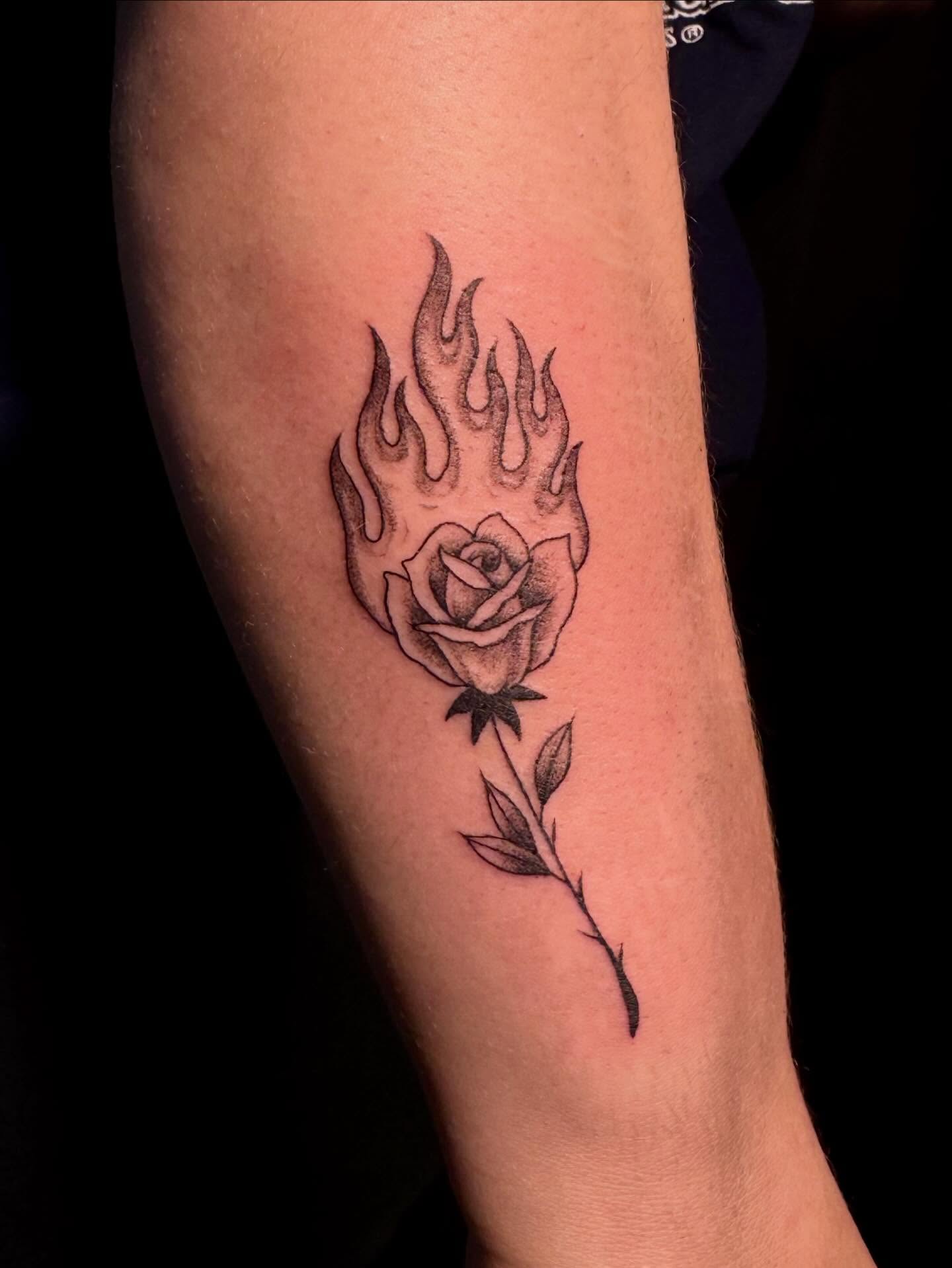 Tattoo by @paris_tattoos18 — black_and_grey