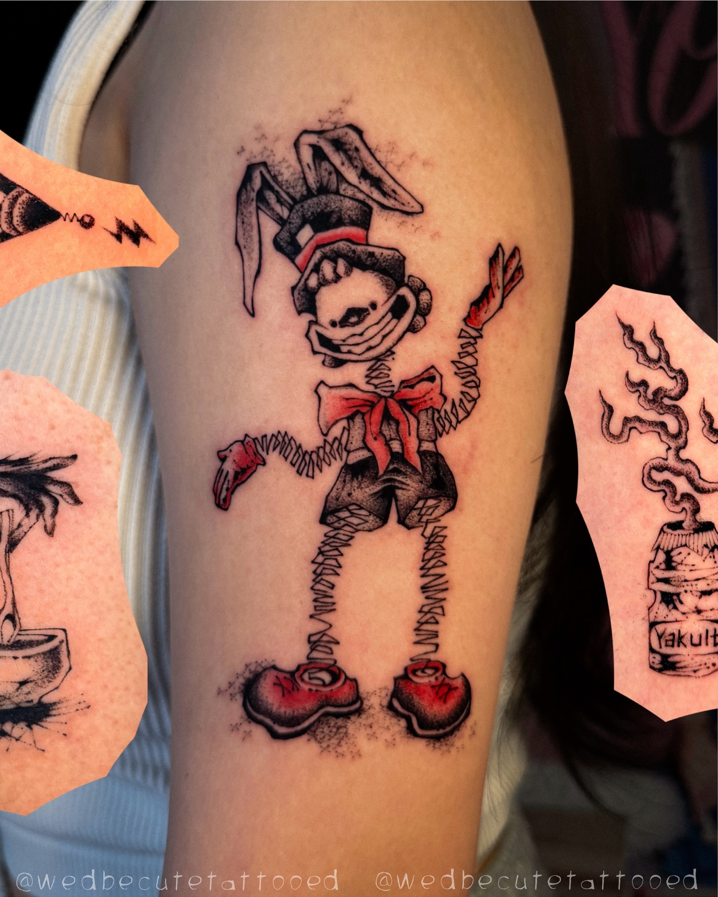 Scarecrow American traditional tattoo on the forearm by мια ѕυη