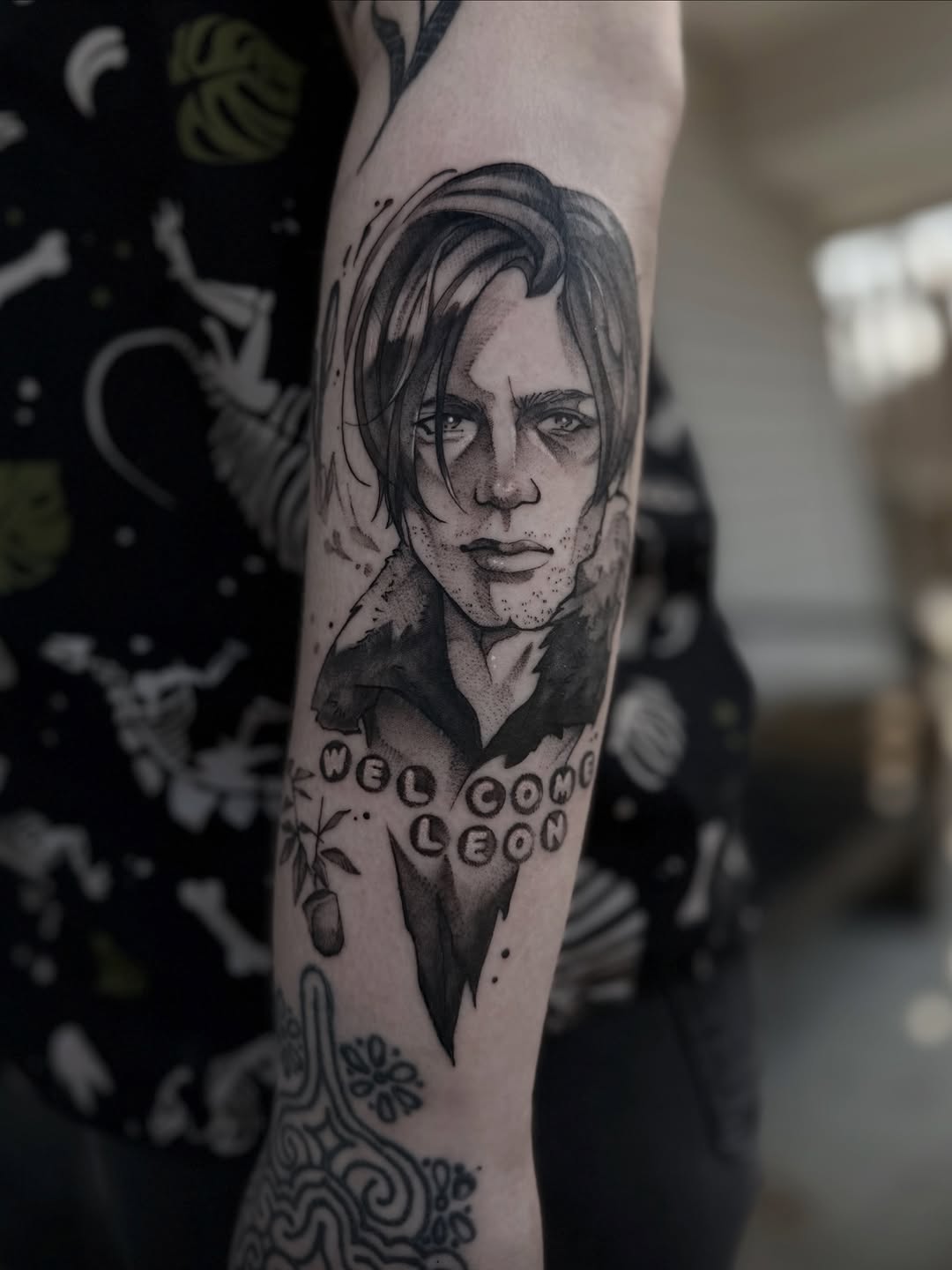 Tattoo by @jynxedtattoo — realism, black_and_grey