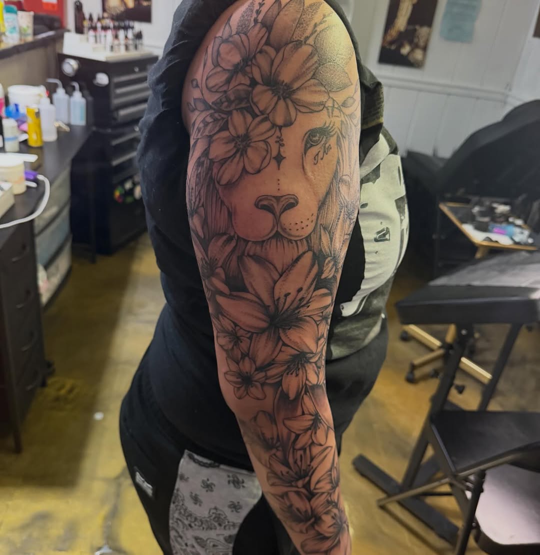Tattoo by @jeffkaithtattoos — realism, black_and_grey