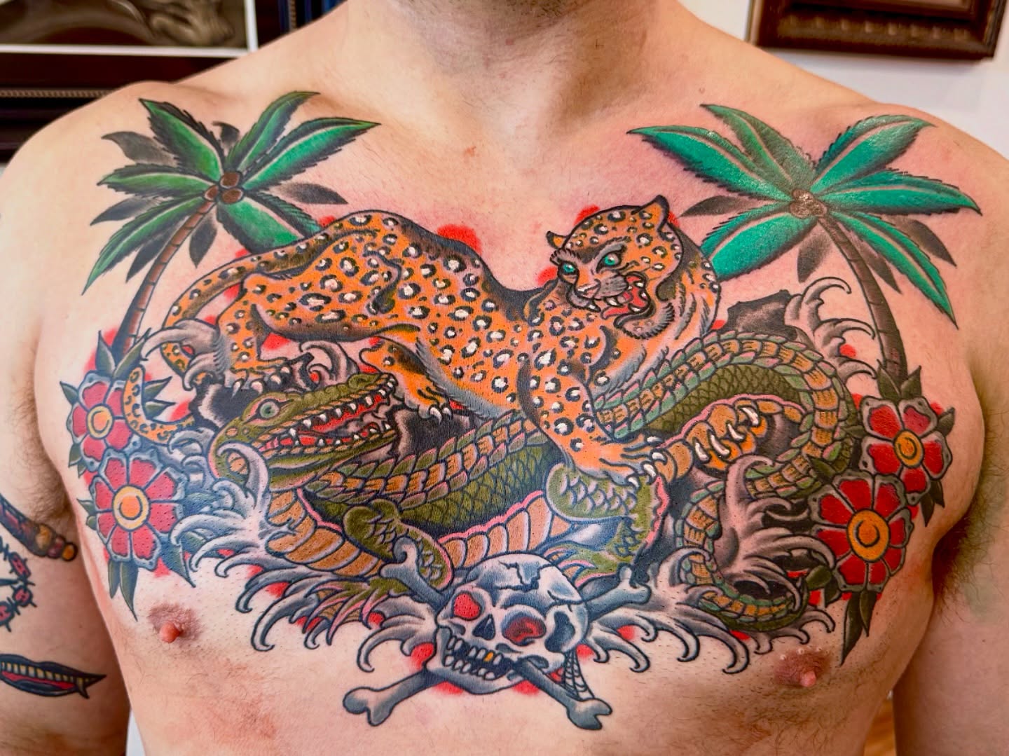 Tattoo by @brian_dicola_tattoos — american_traditional, dotwork