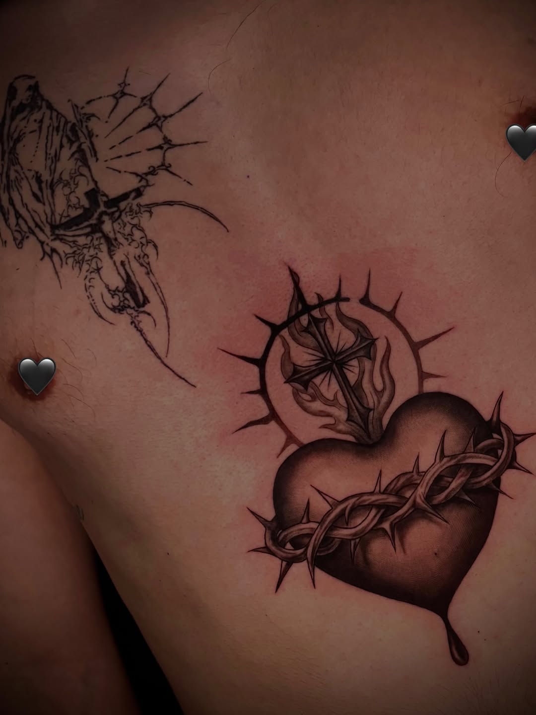 Tattoo by @tattoosbymarcy — black_and_grey, realism