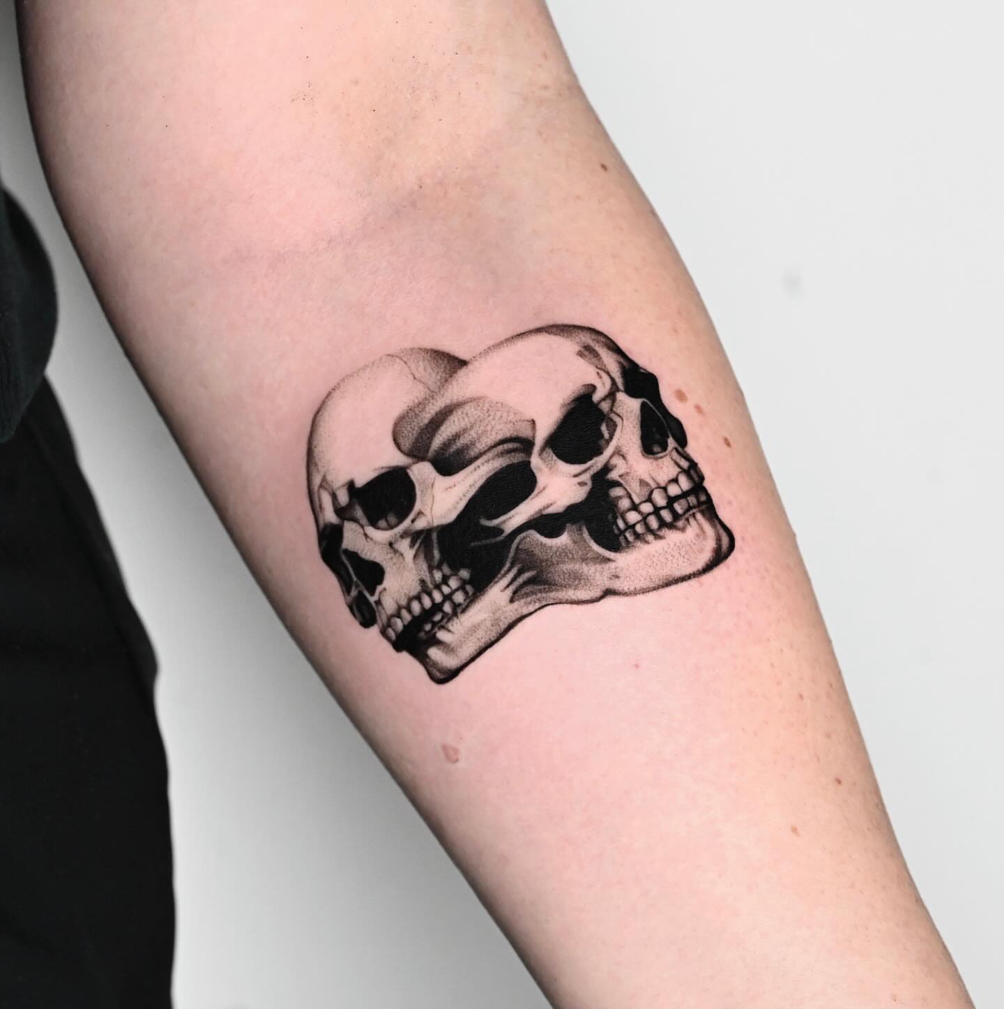 Tattoo by @domcozzaart — black_and_grey