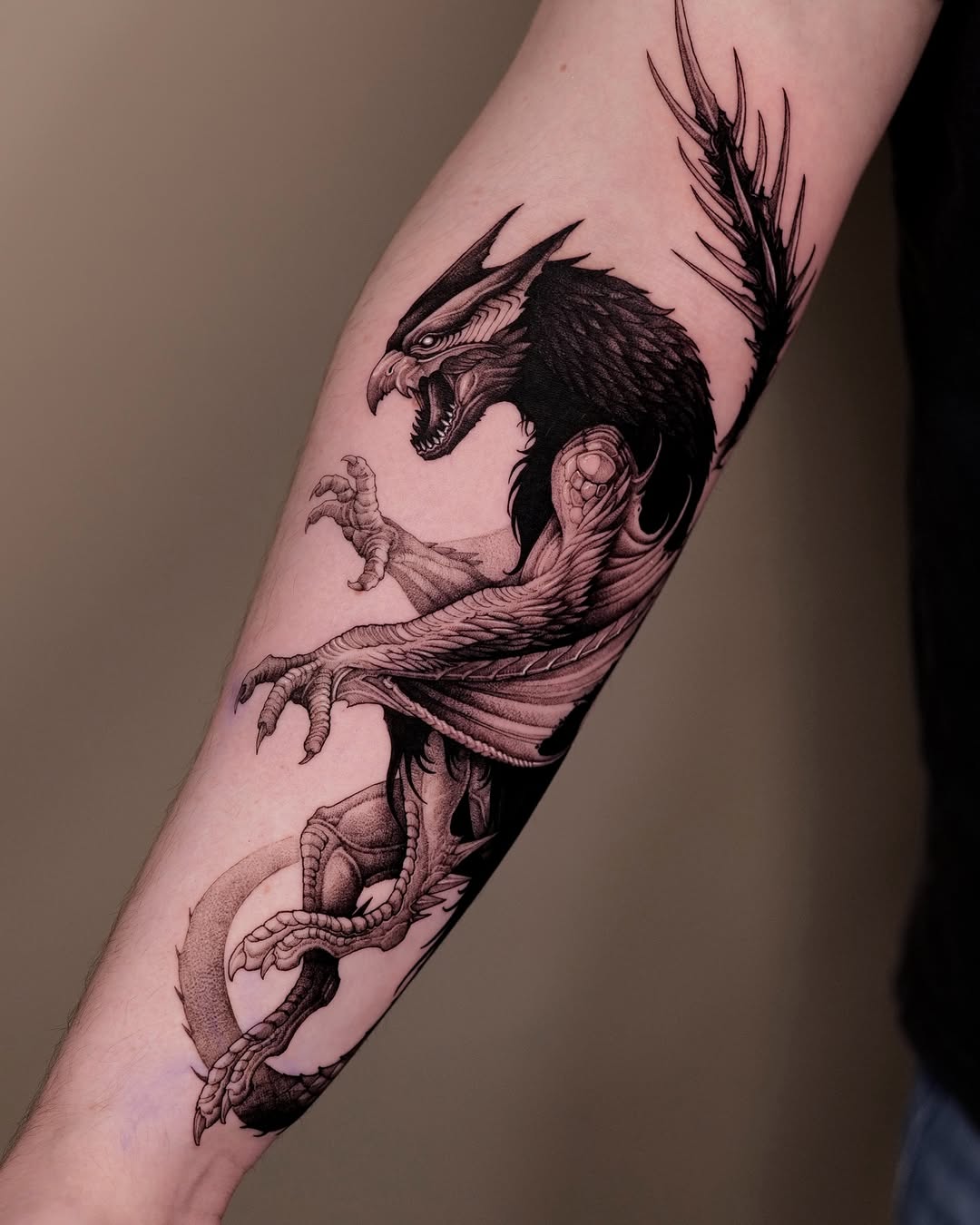 Tattoo by @47volt — realism, black_and_grey