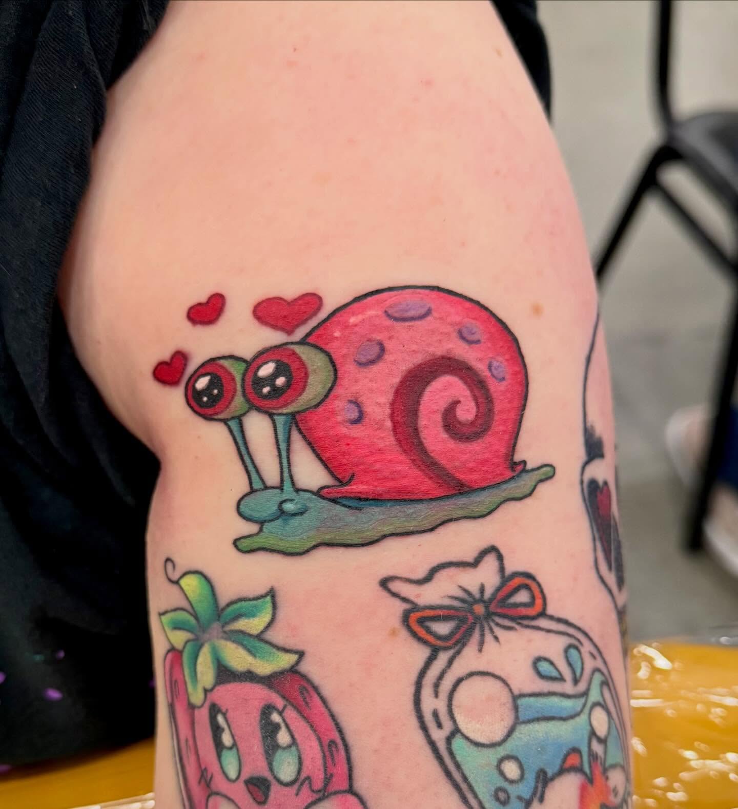 Tattoo by @electricladyink — new_school