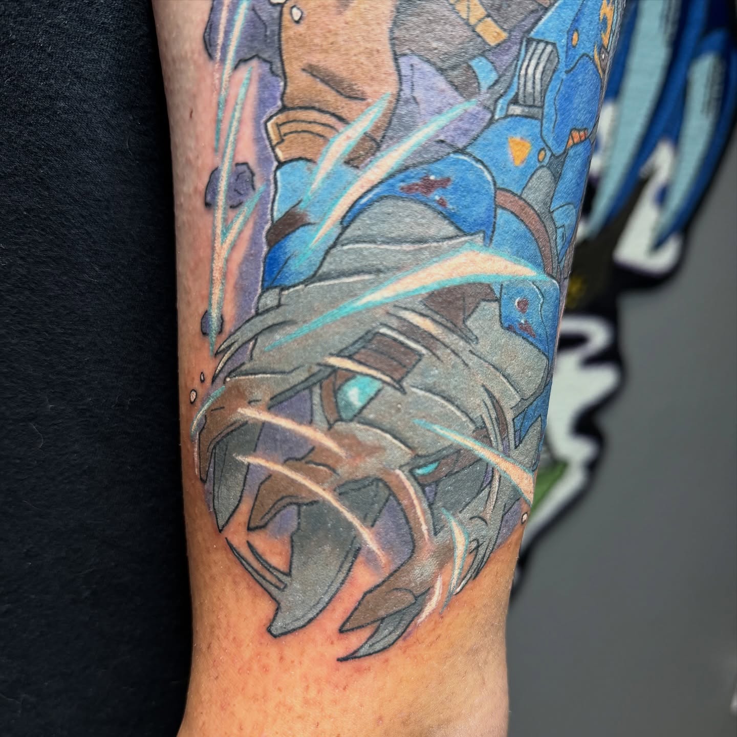 Tattoo by @luckyleftytattoos — anime