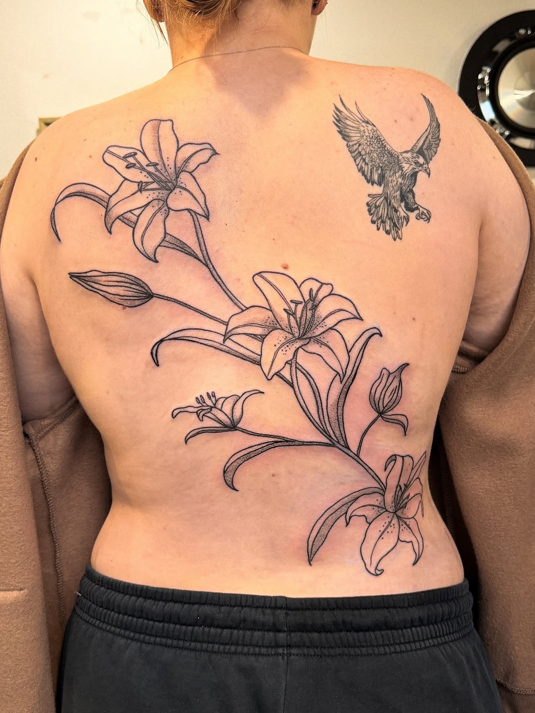 Tattoo by @tattoosbycassidy — fine_line, black_and_grey