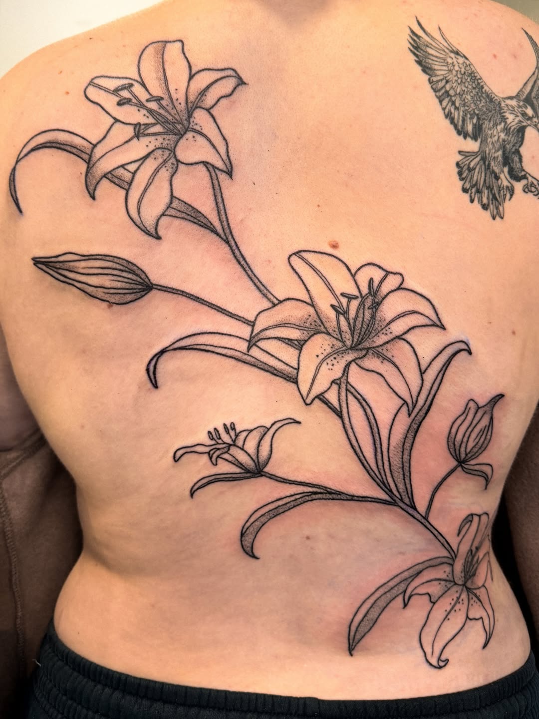 Tattoo by @tattoosbycassidy — fine_line, black_and_grey