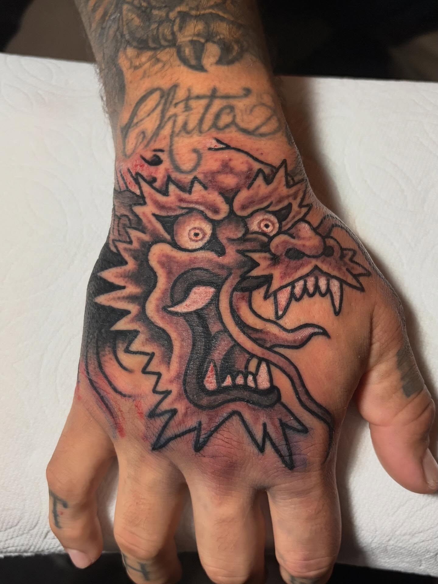 Tattoo by @elmertattoos — american_traditional