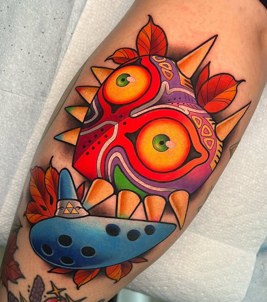 Tattoo by @shelbytattoos — new_school, illustrative
