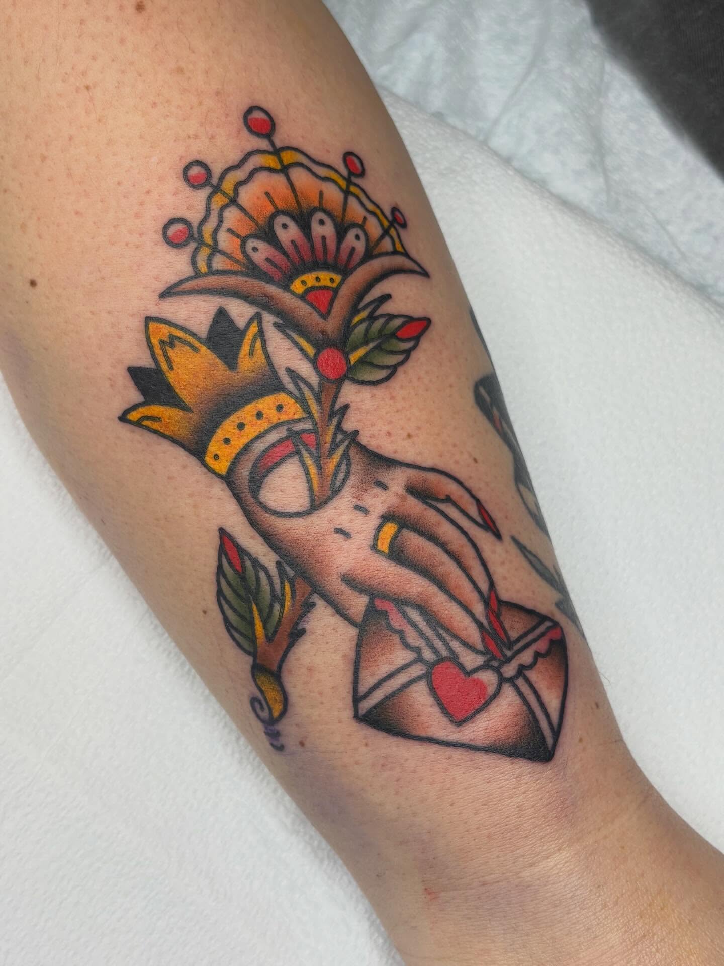 Tattoo by @mike.does.tattoos — american_traditional