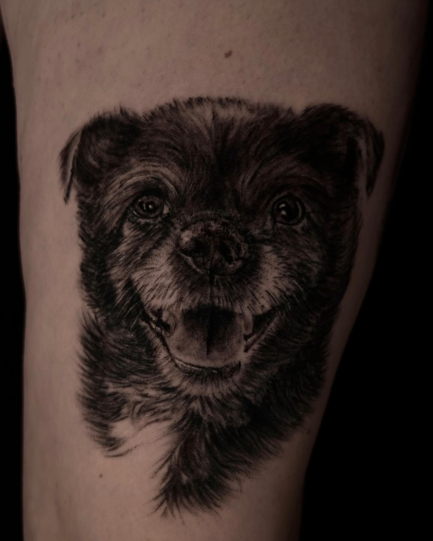 Tattoo by @deadeyetattoos — realism, black_and_grey