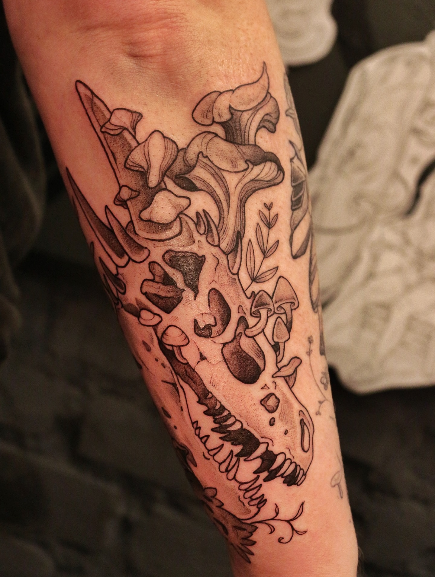 Tattoo by @summerbee_tattoo — black_and_grey, realism