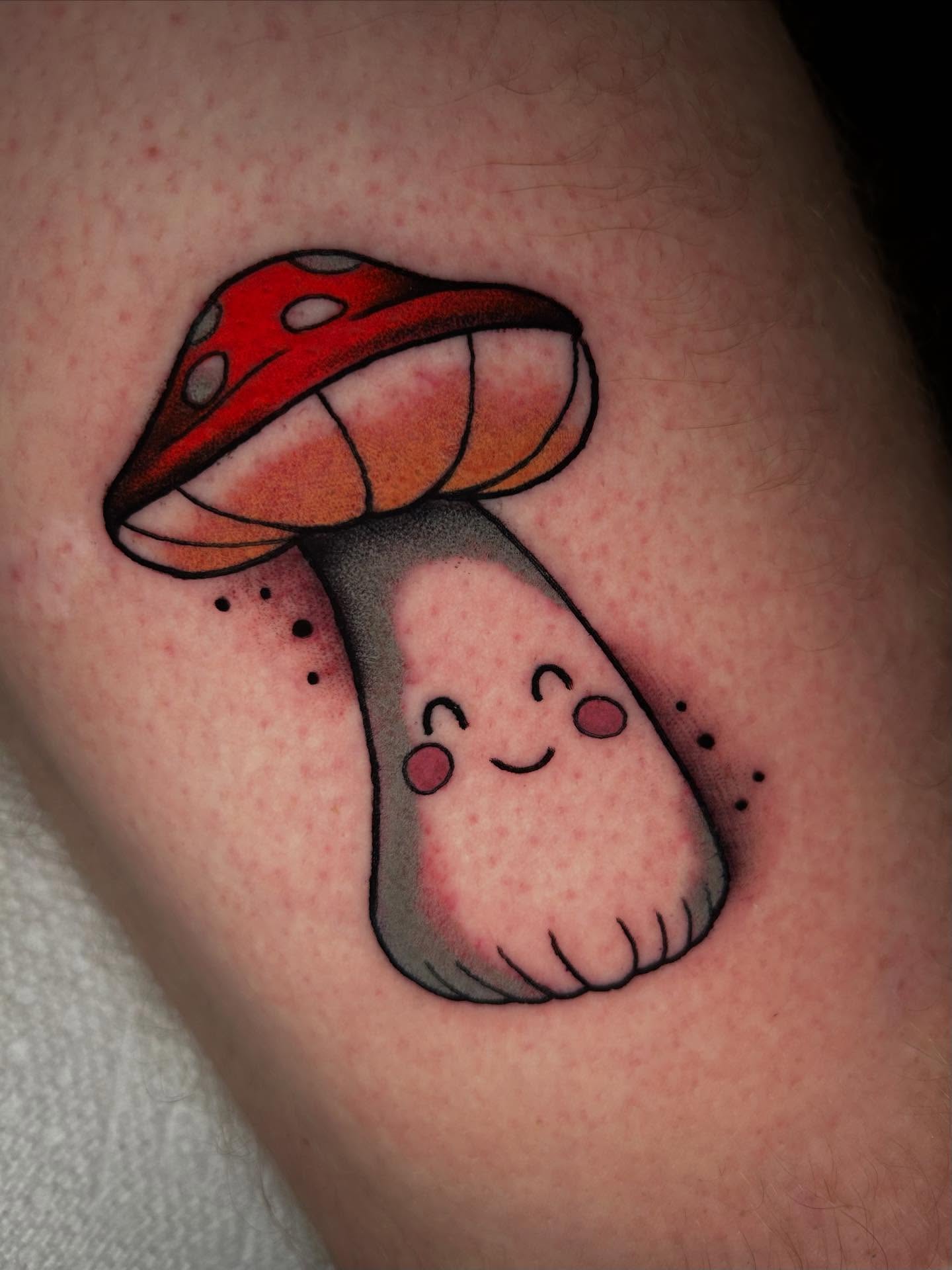 Tattoo by @skeletonkeytattoos — dotwork