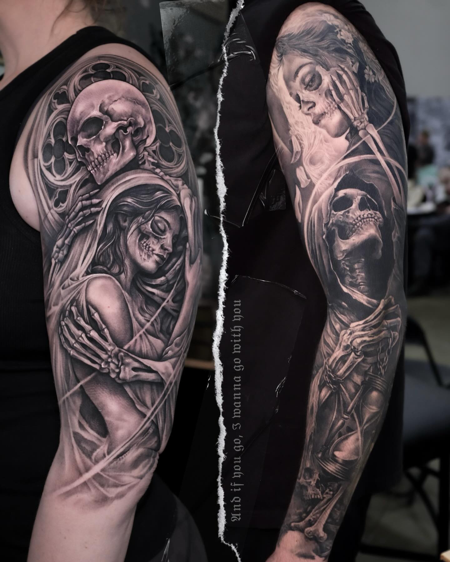 Tattoo by @marcelxbernhard — black_and_grey, realism