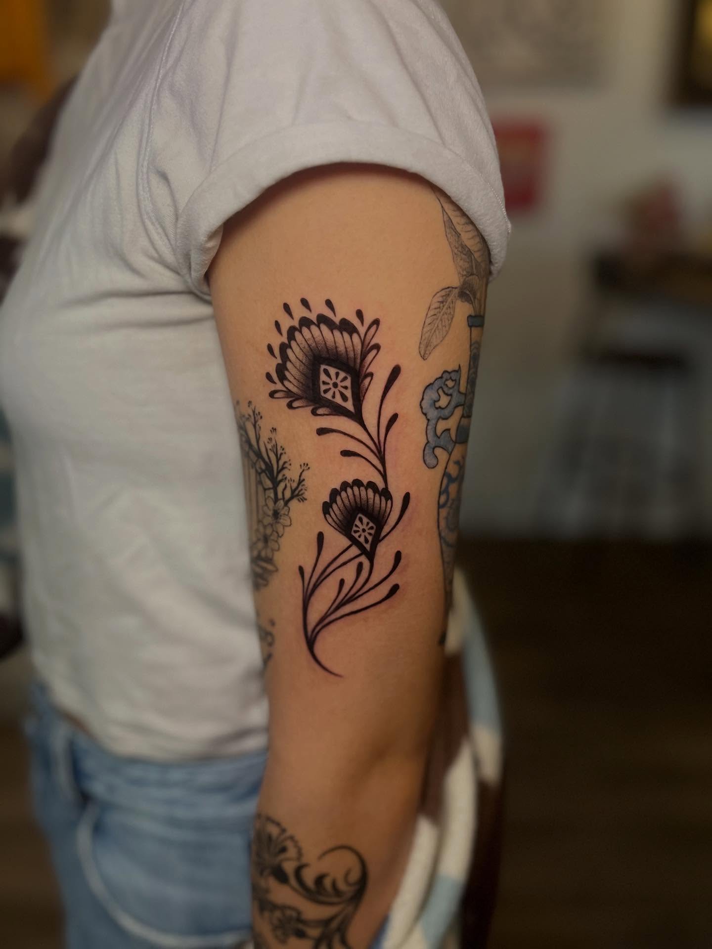 Tattoo by @mad.anthonytattoo — black_and_grey
