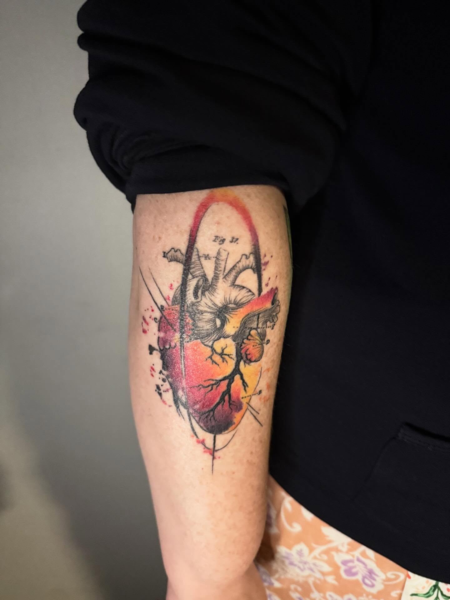 Tattoo by @trinatatuaje β watercolor