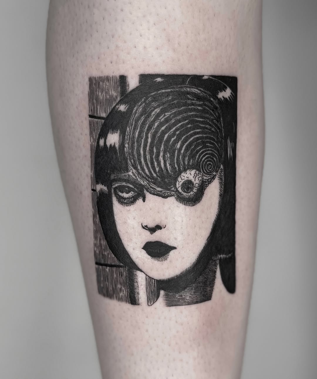 Tattoo by @a.ink.tattoo_leo — blackwork, illustrative
