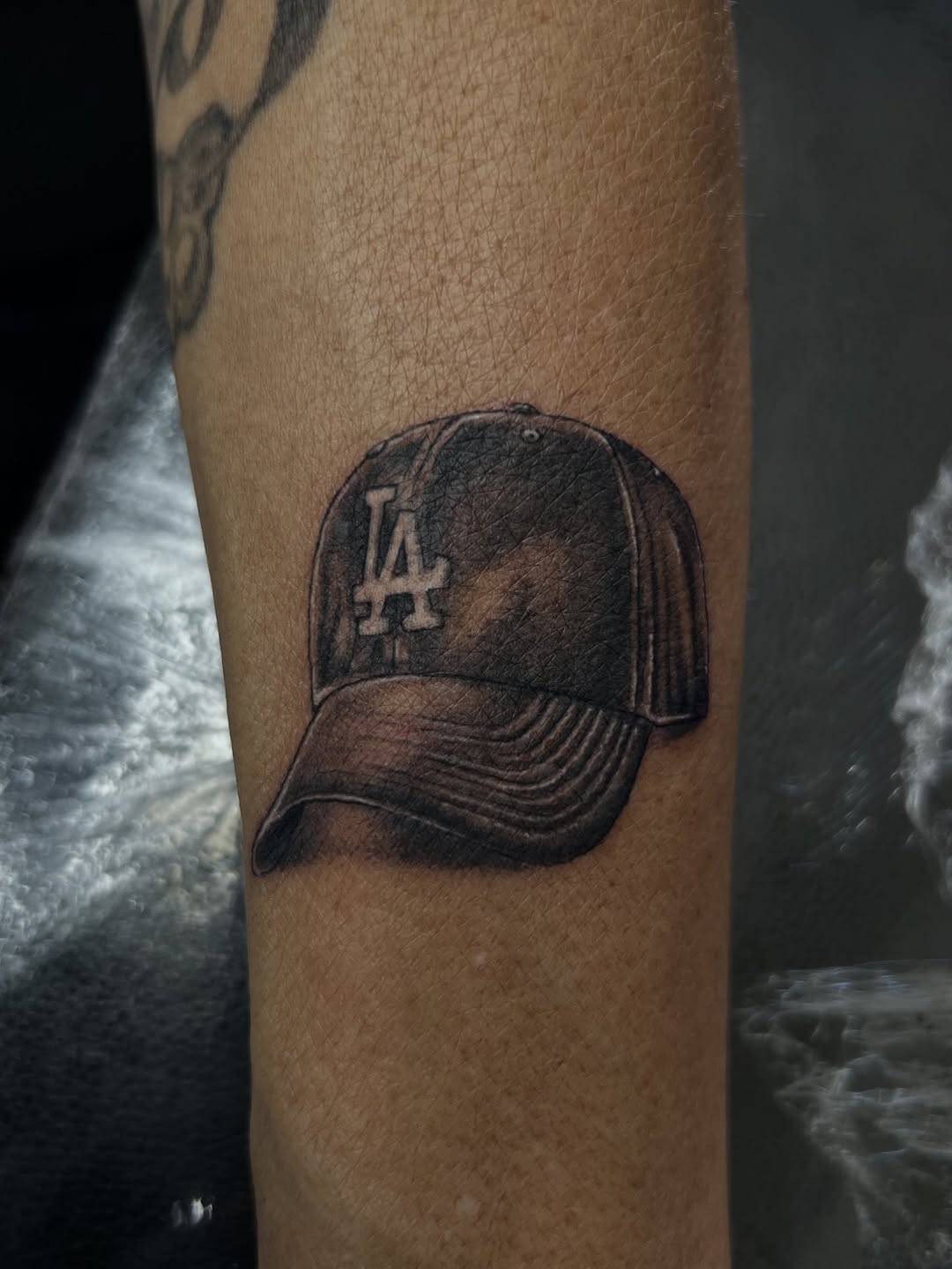 Tattoo by @nickbridwelltattoo — realism, black_and_grey