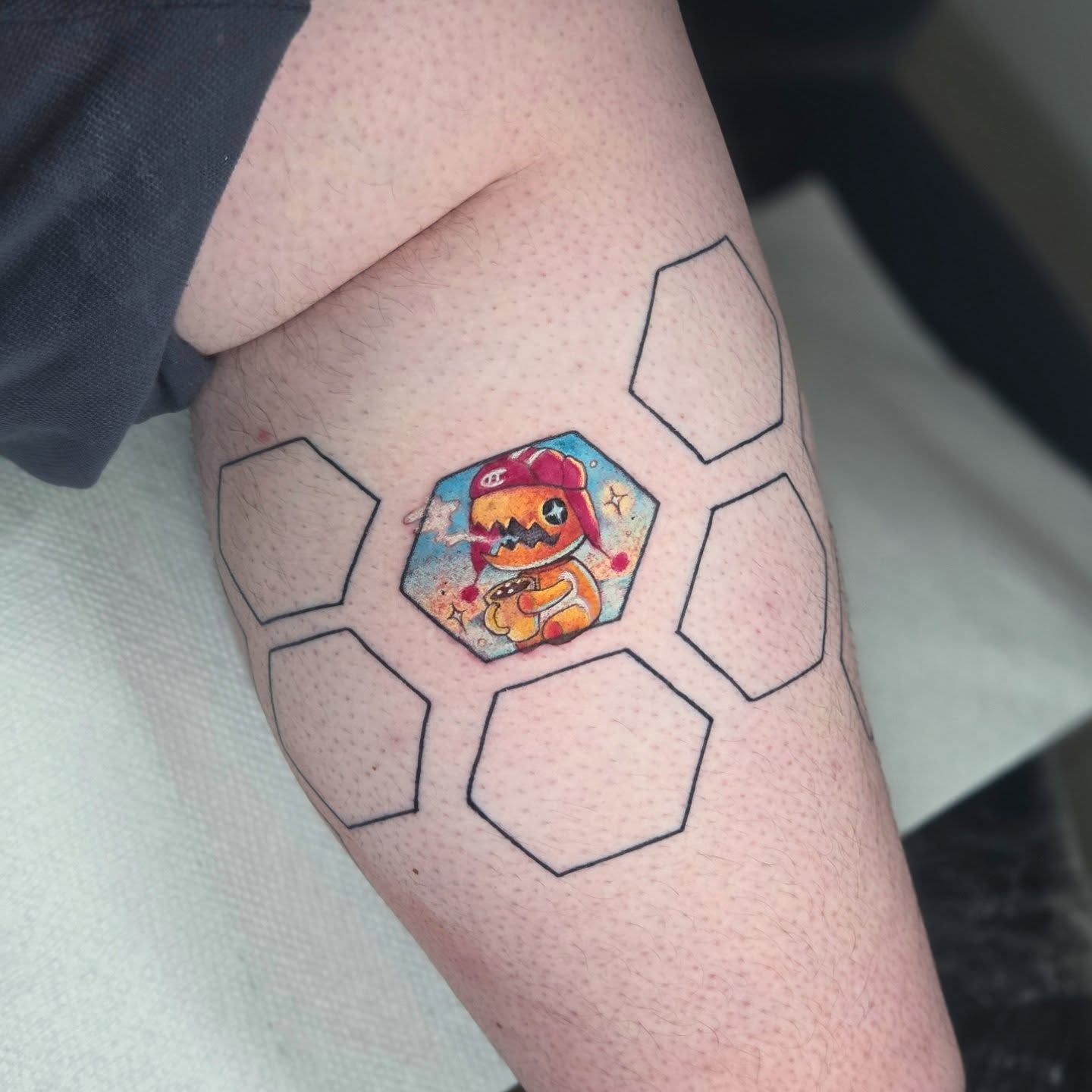 Tattoo by @janinks — geometric