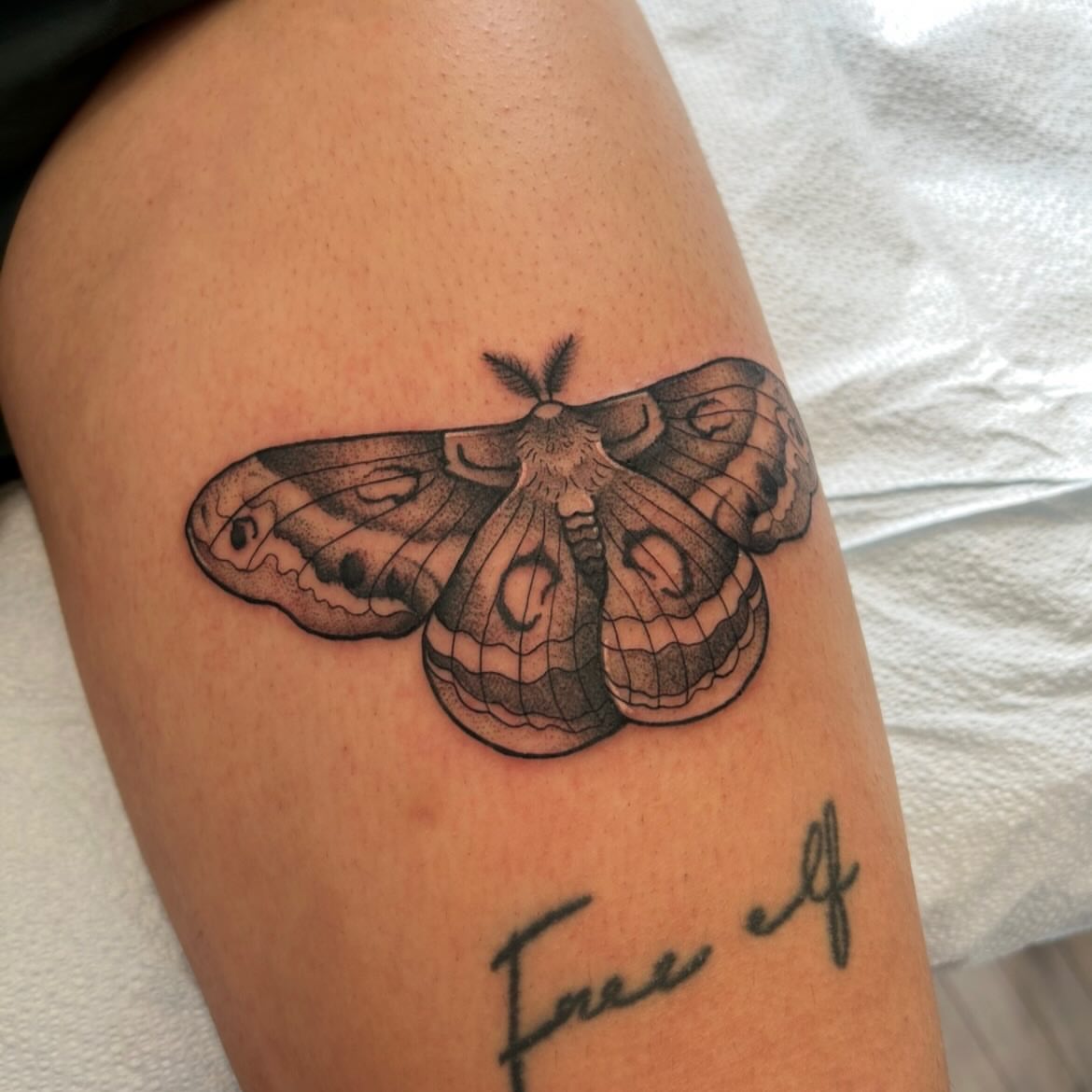 Tattoo by @karlb_tattoo — black_and_grey