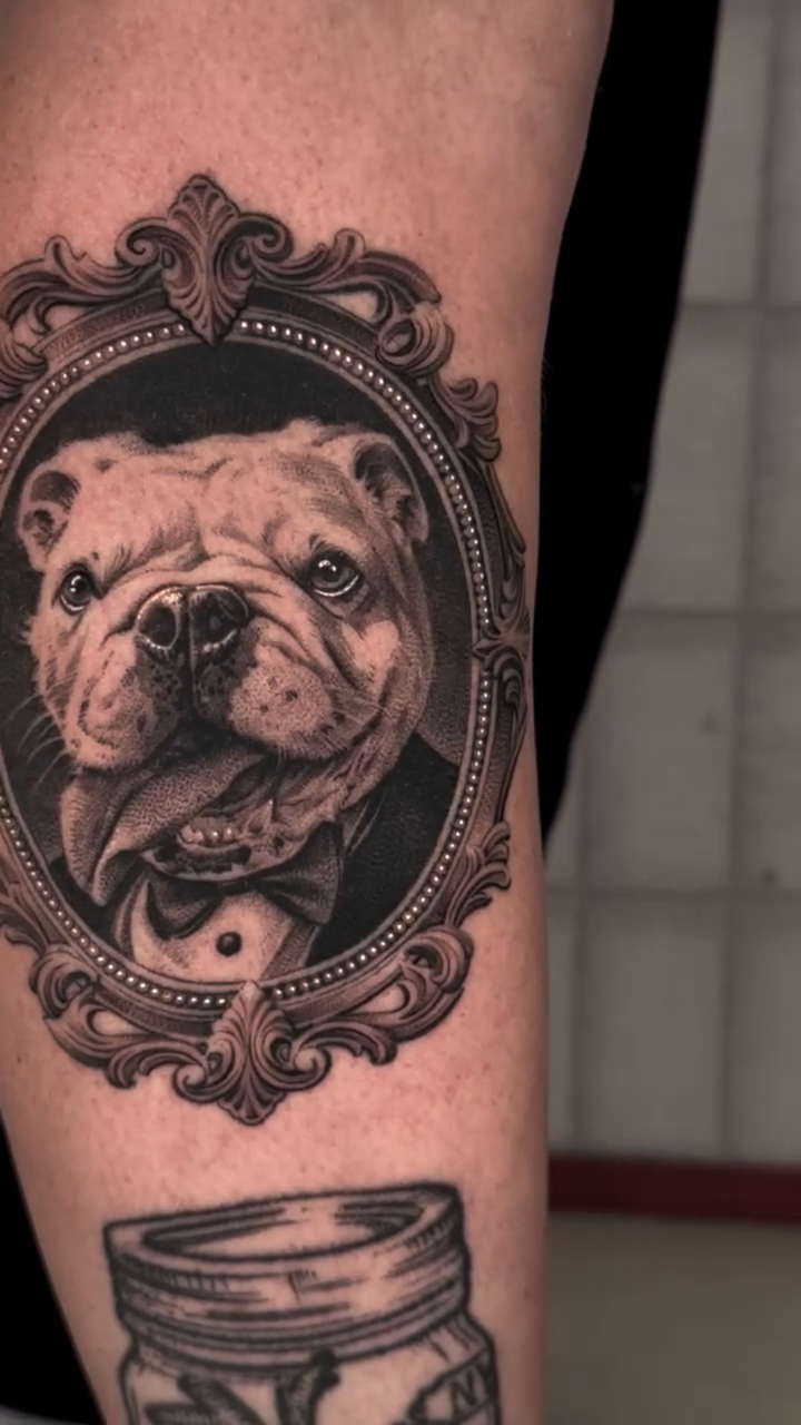 Tattoo by @mikesledz — realism, black_and_grey