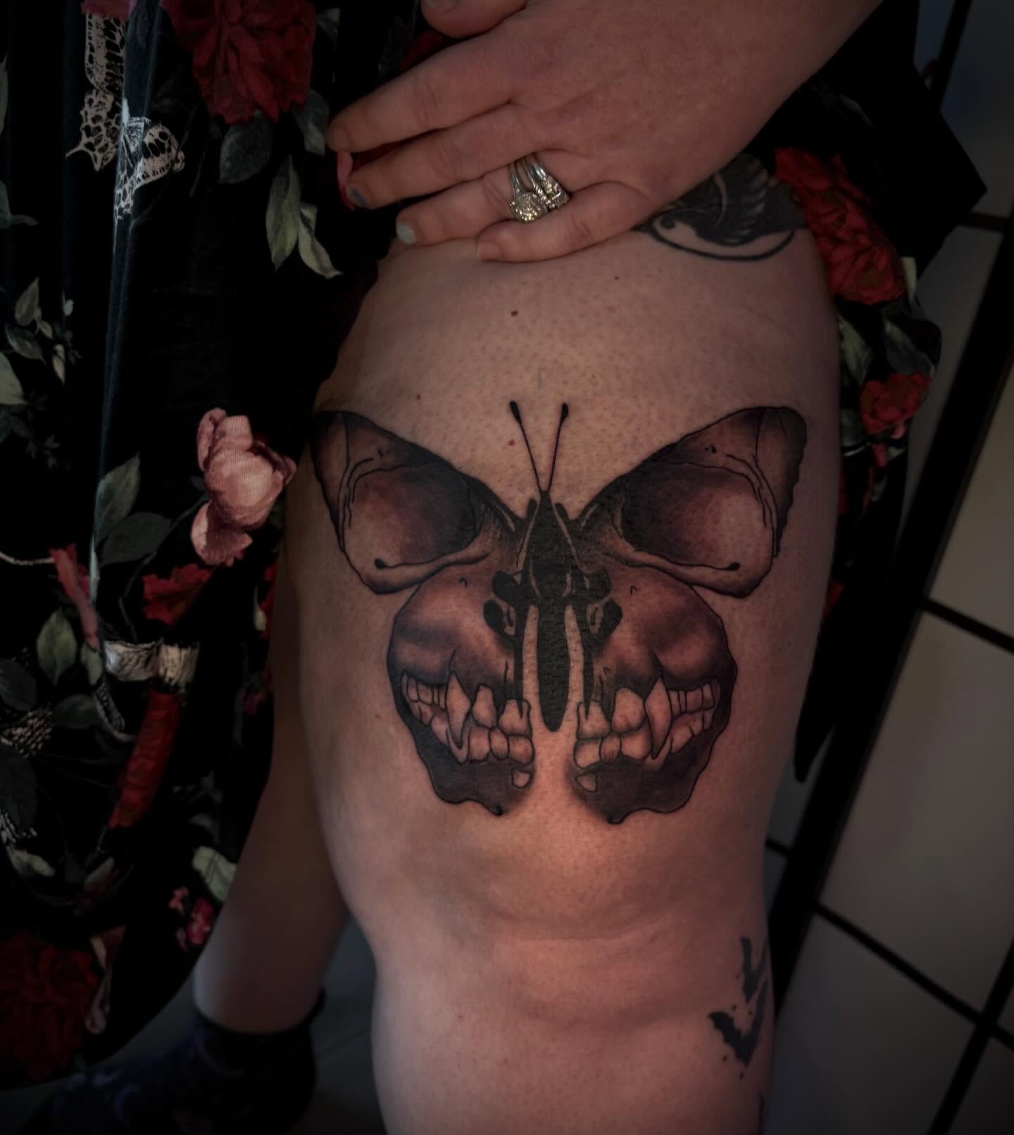 Tattoo by @morbid_studioss — black_and_grey, realism