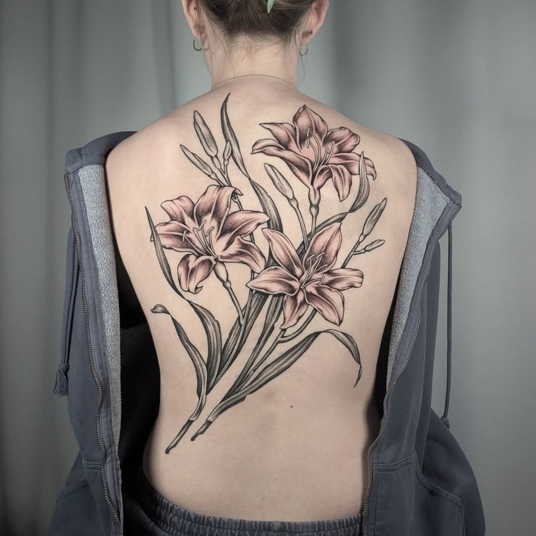 Tattoo by @courtneyy.tattoos — black_and_grey, realism