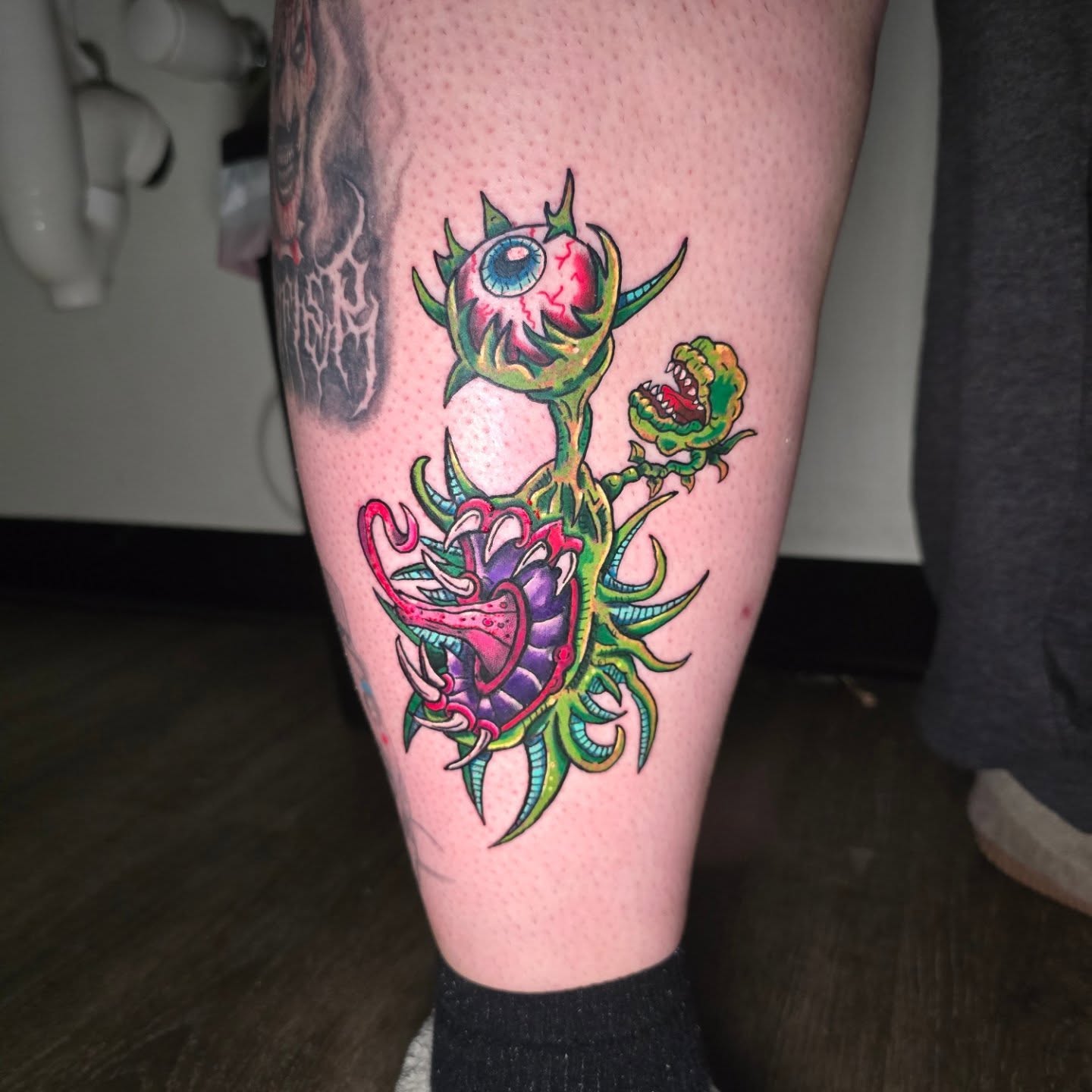 Tattoo by @klaatutattoo — new_school, surrealism