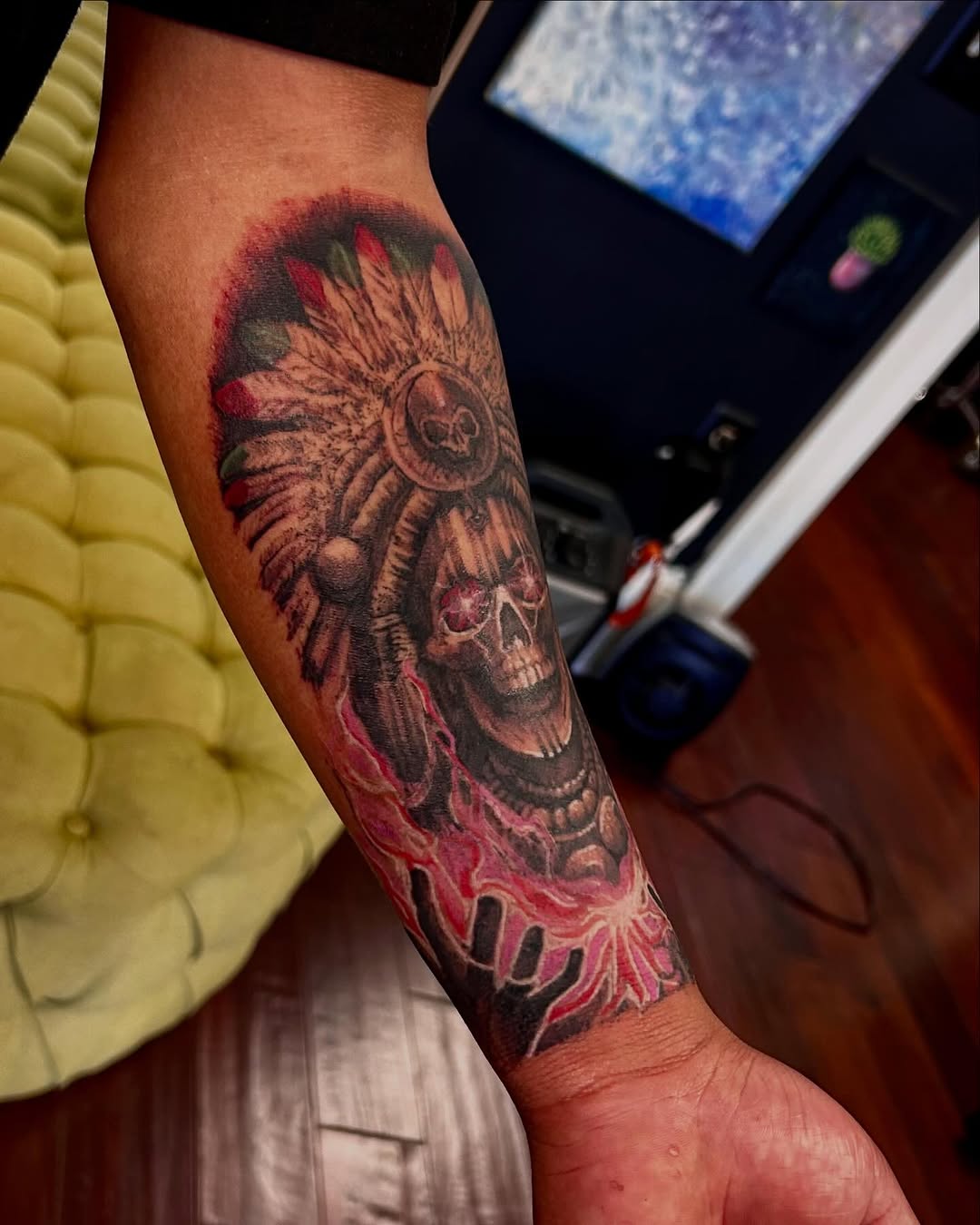 Tattoo by @jonbyrd — realism, black_and_grey