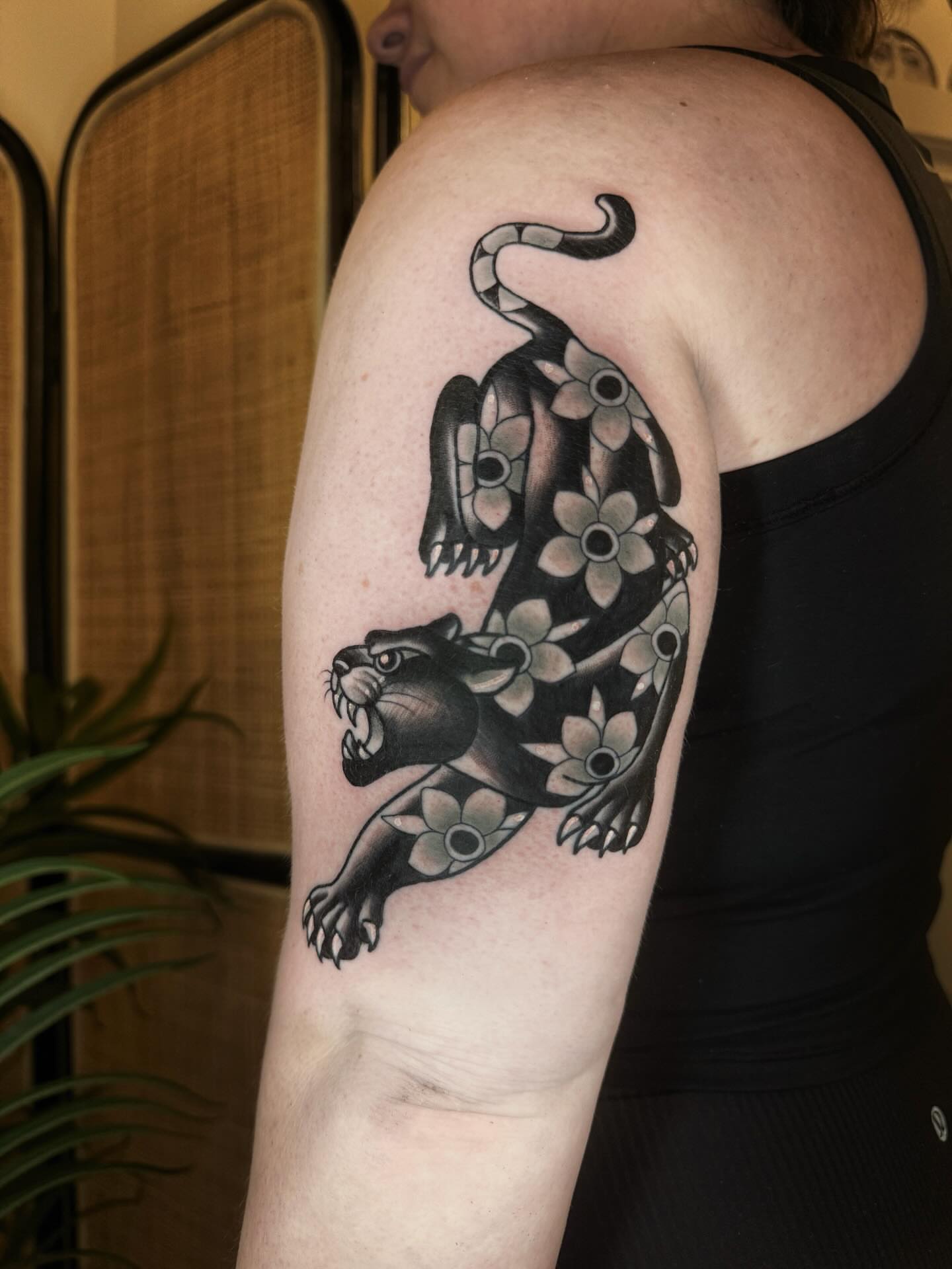 Tattoo by @tattooed_husband — black_and_grey