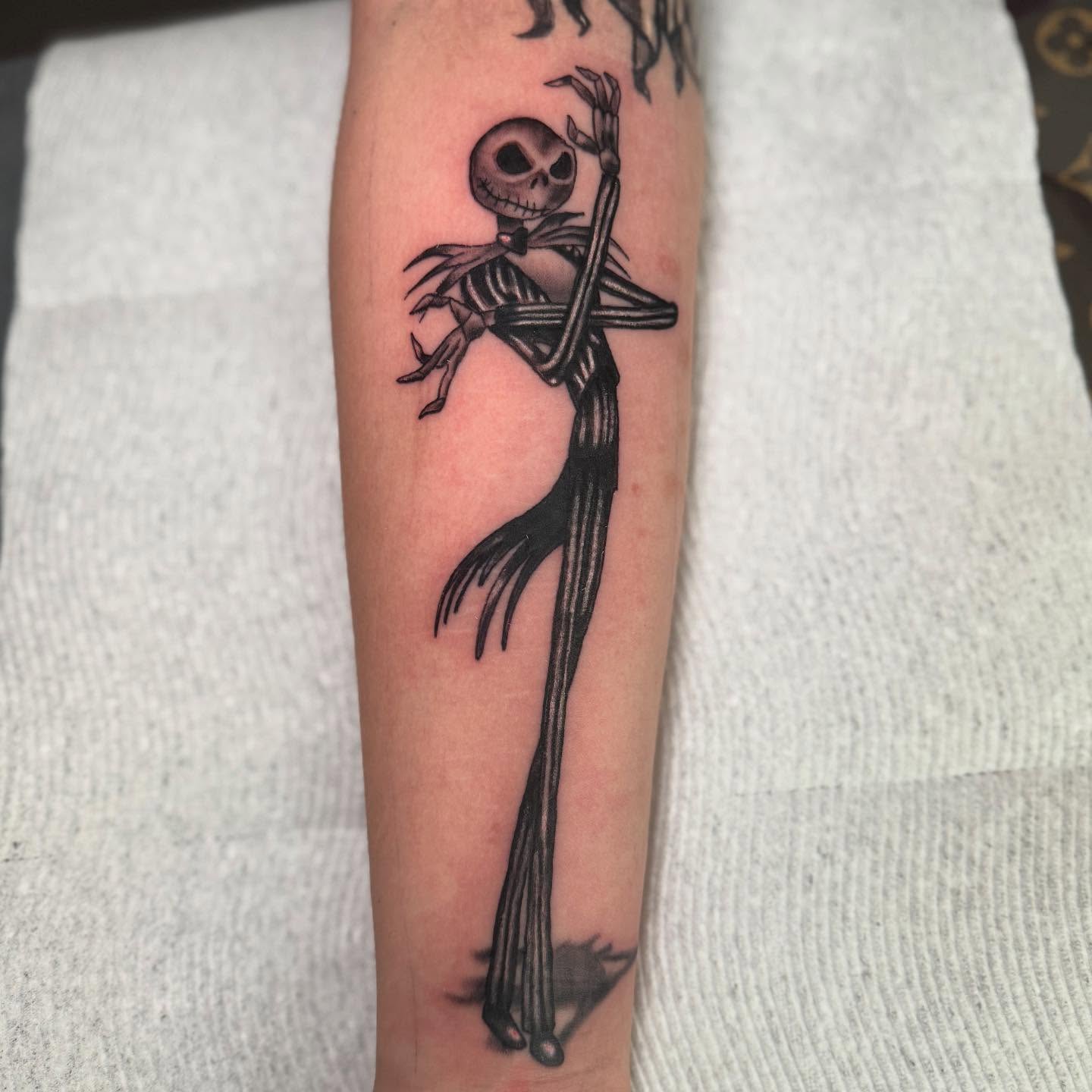 Tattoo by @dpatricktattoo — black_and_grey