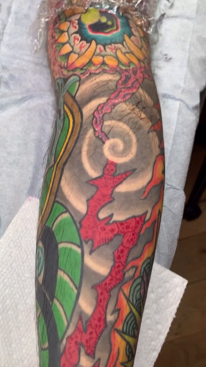 Tattoo by @destroytroy — japanese_irezumi, black_and_grey