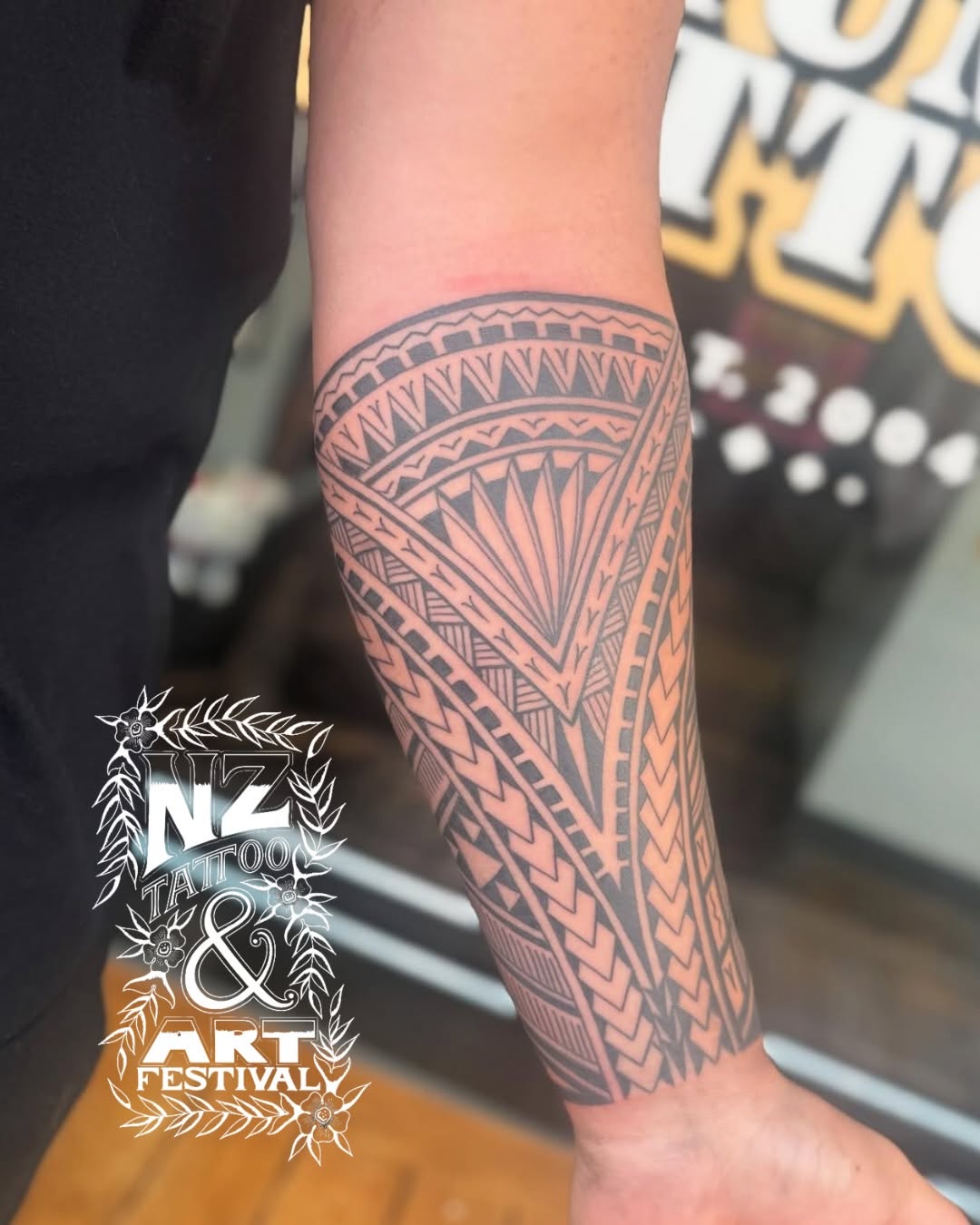 Tattoo by @thehaletattoo — tribal, blackwork