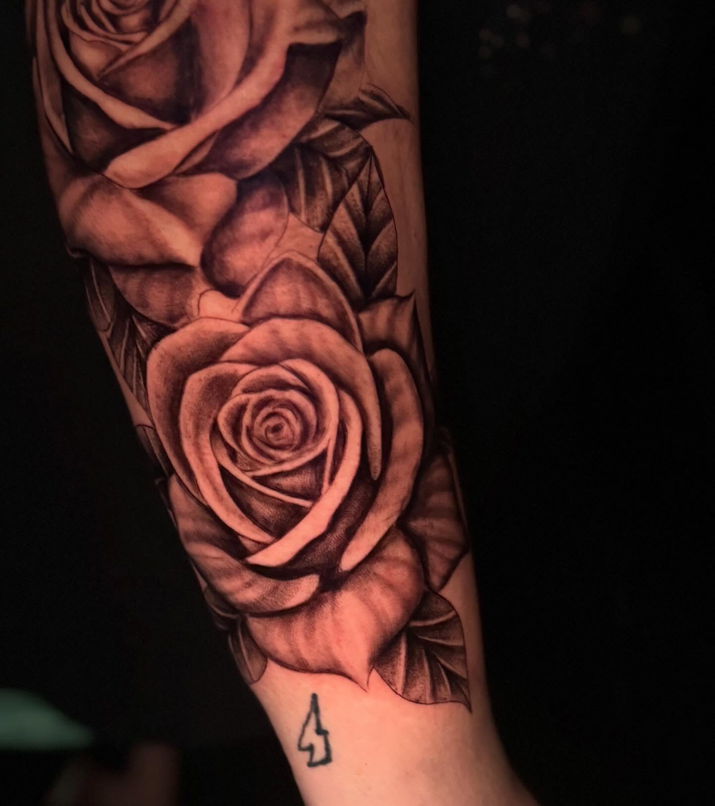 Tattoo by @ninelivestvttoo β realism, black_and_grey