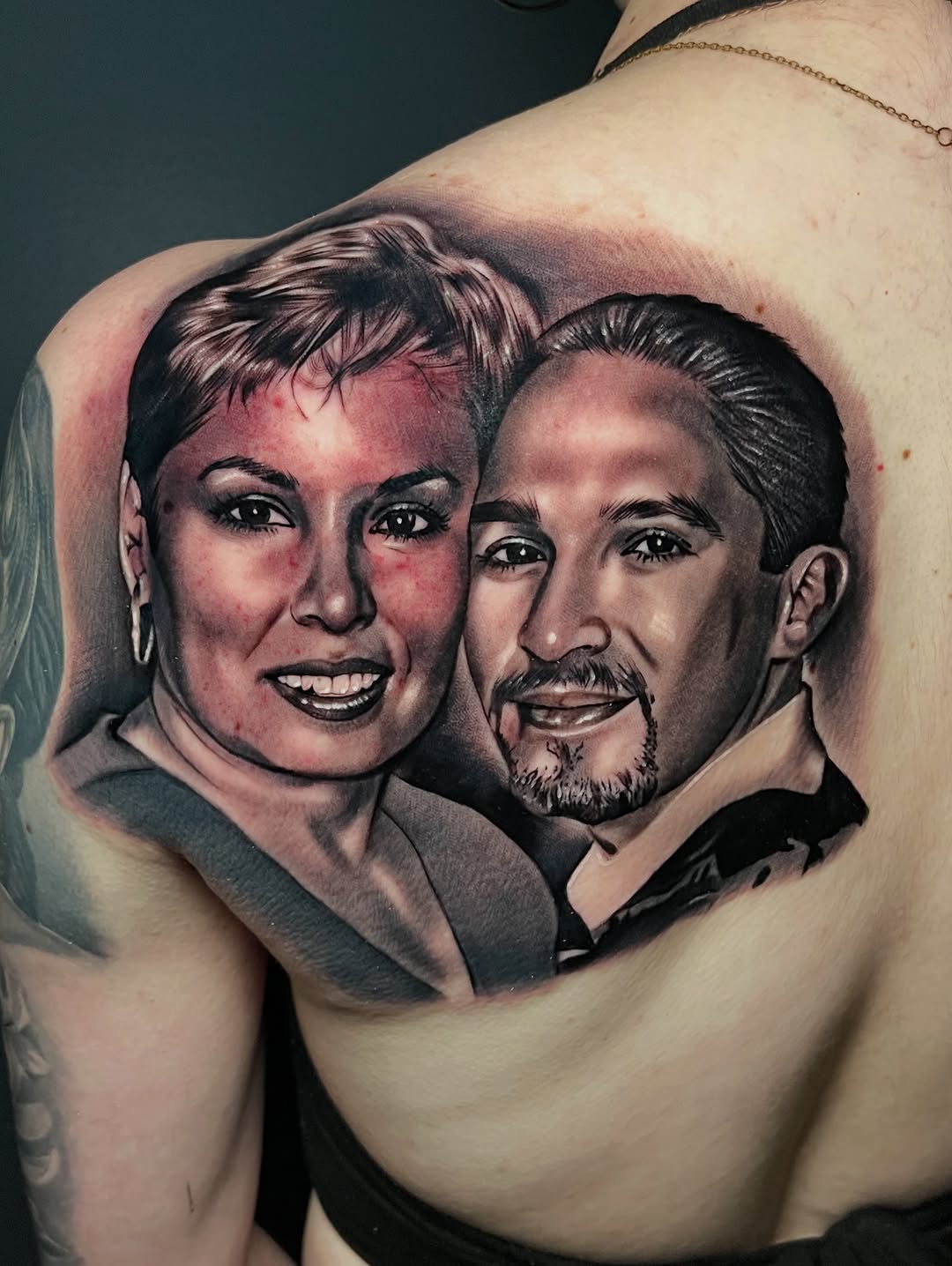 Tattoo by @mikemoney909 — realism, black_and_grey