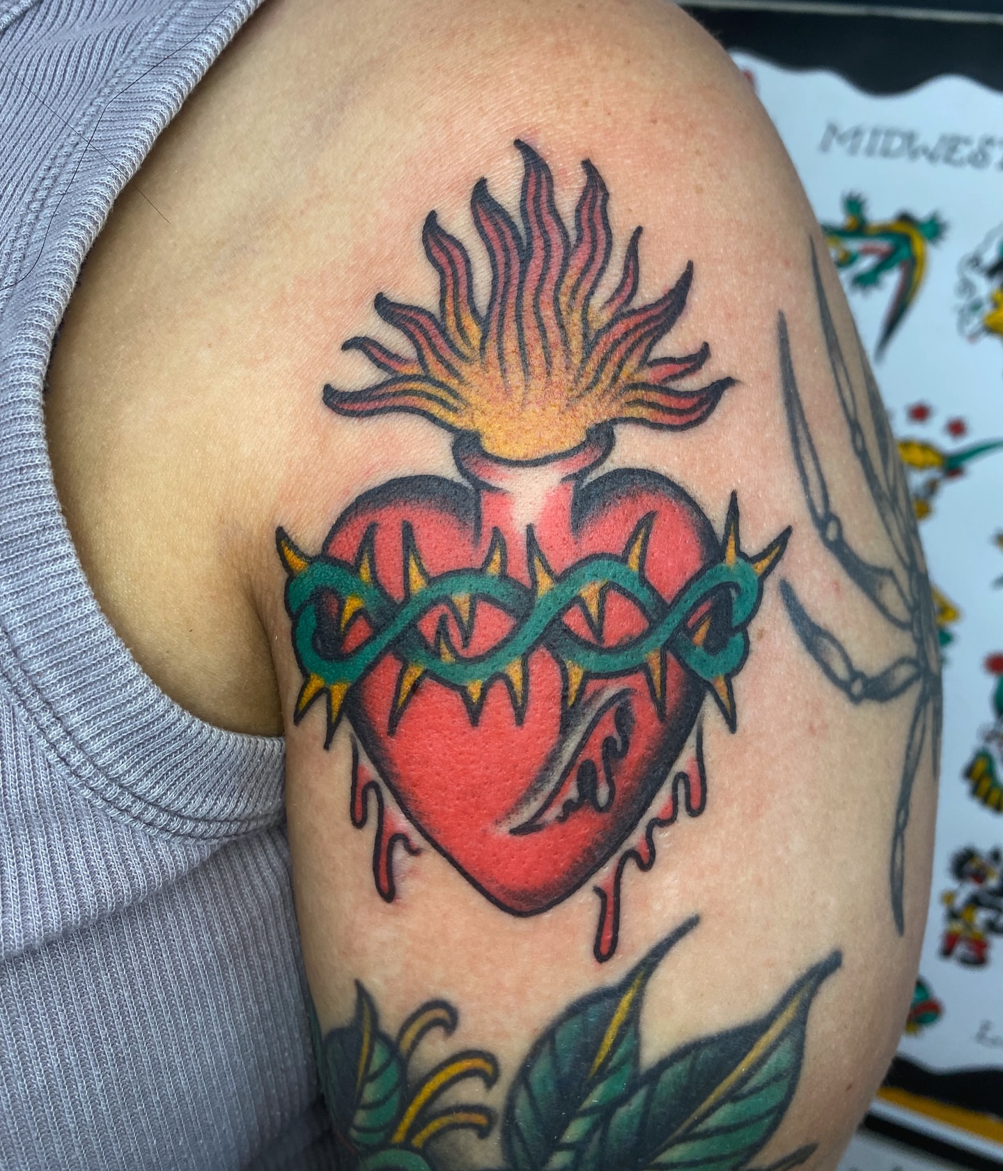 Tattoo by @midwestjess_ — american_traditional